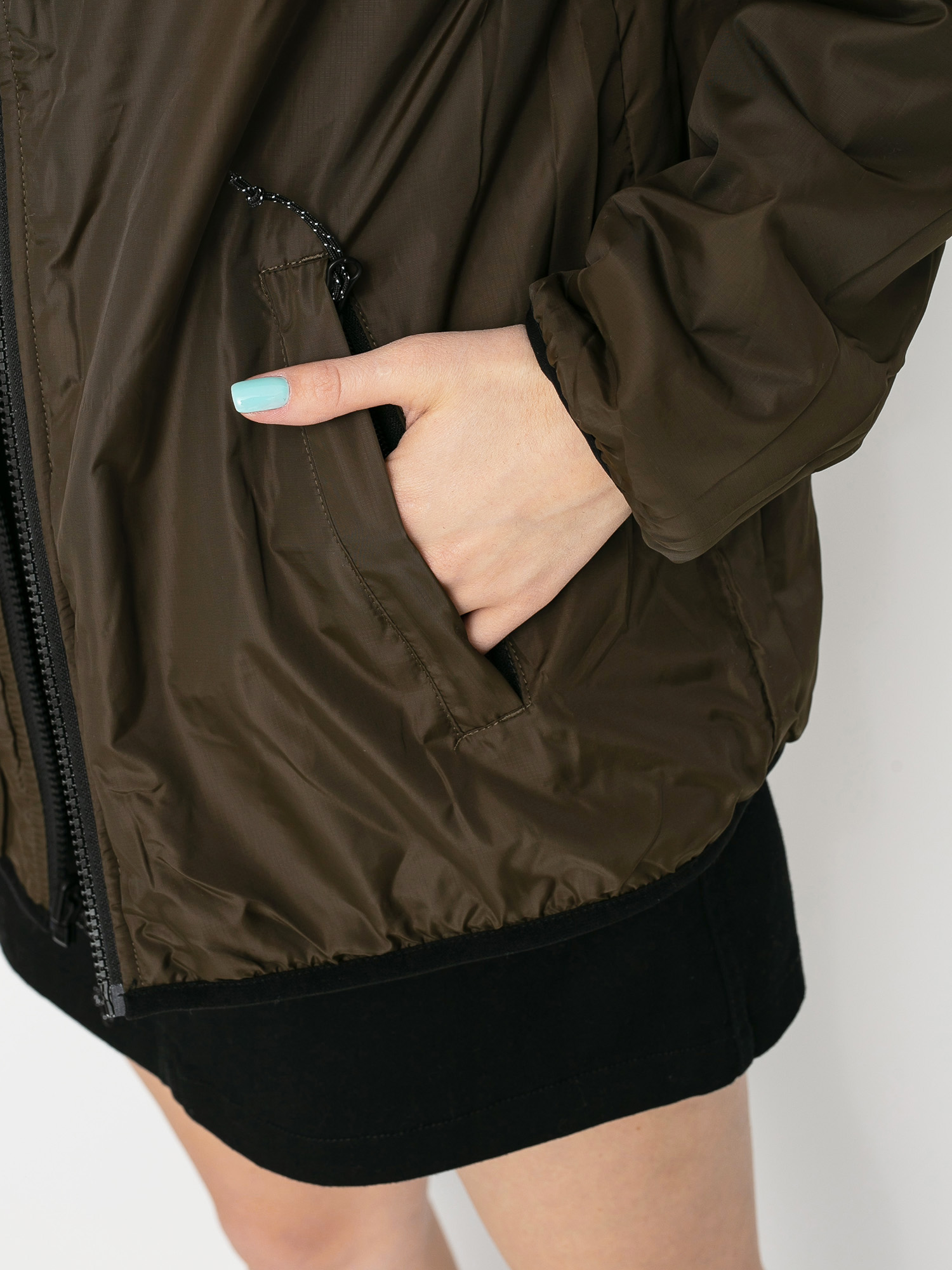 Kurtka Volcom Reversible Polar Wmn (service green)