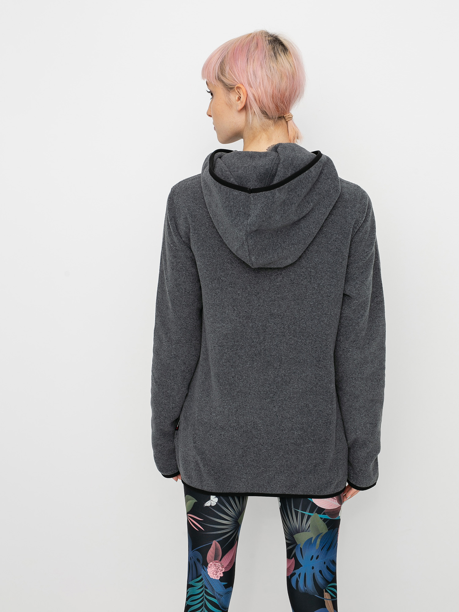 Damska Bluza aktywna Volcom Polartec Mid HD (heather grey)
