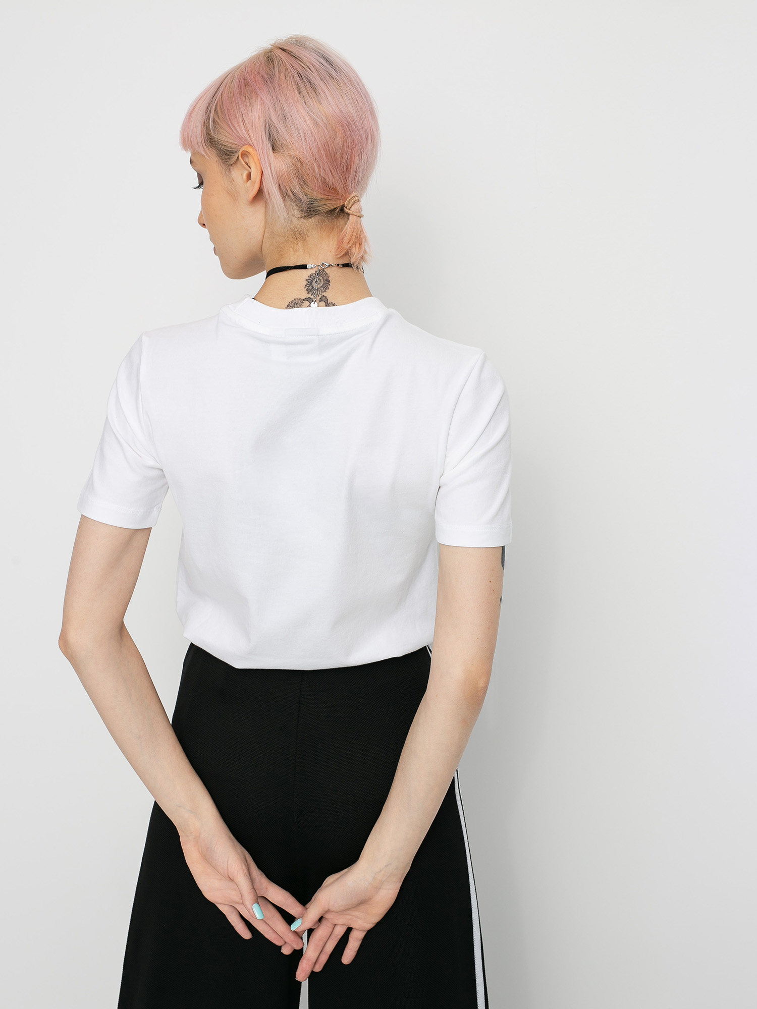 T-shirt adidas Originals Trefoil Wmn (white/black)
