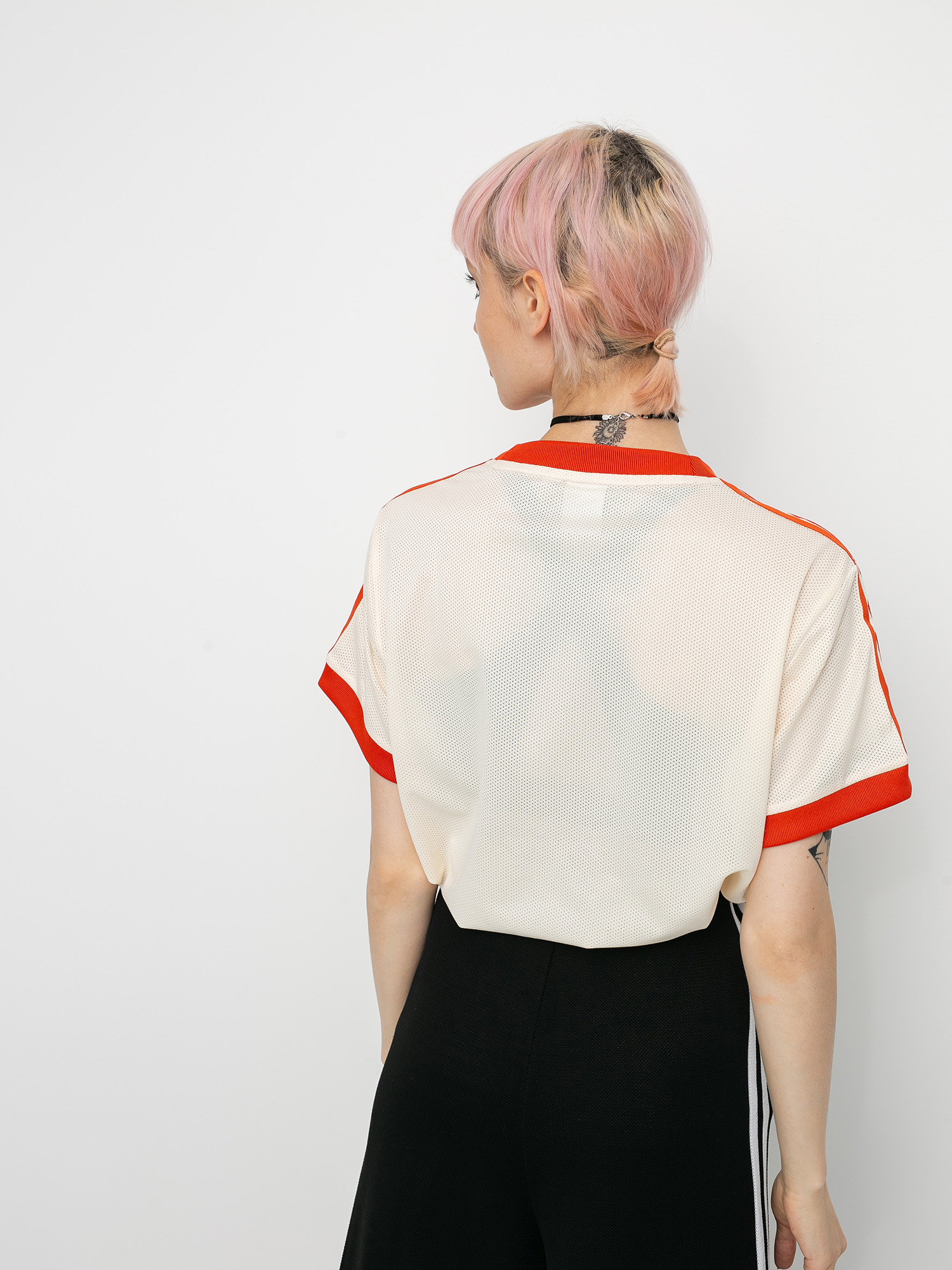 T-shirt adidas Originals 3 Stripes Wmn (ecrtin)