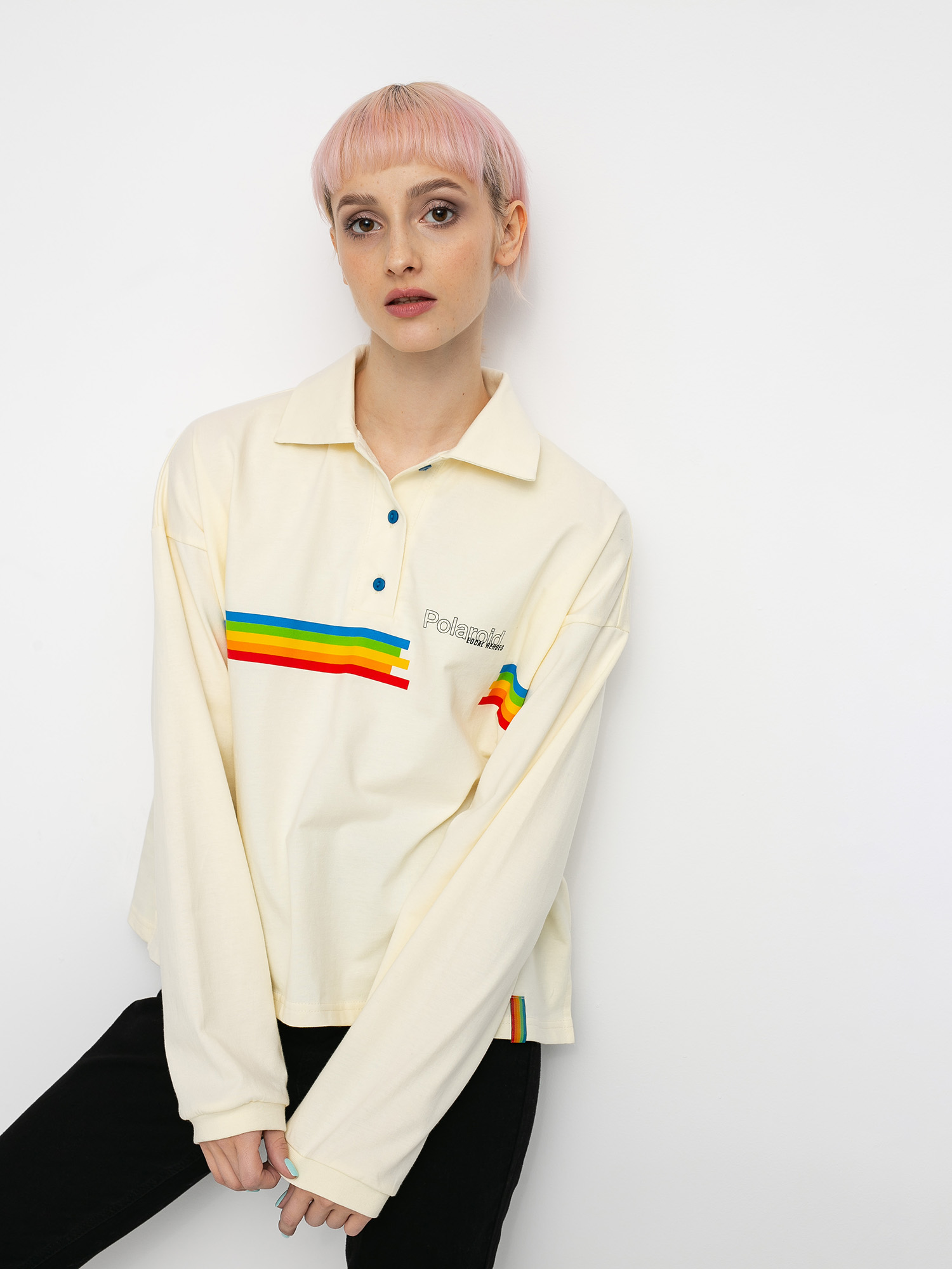 Polo Local Heroes X Polaroid Polo Wmn (cream)