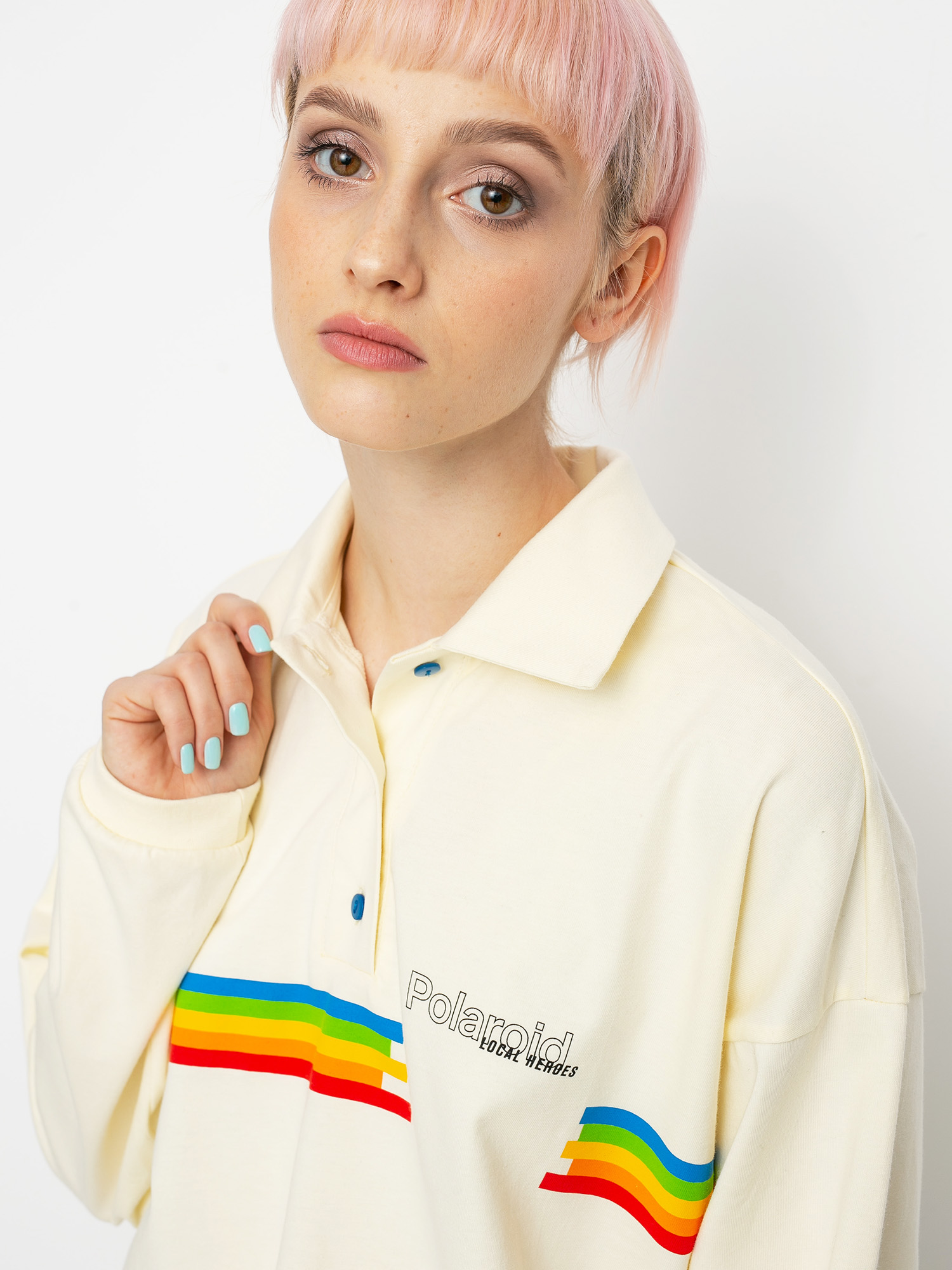 Polo Local Heroes X Polaroid Polo Wmn (cream)