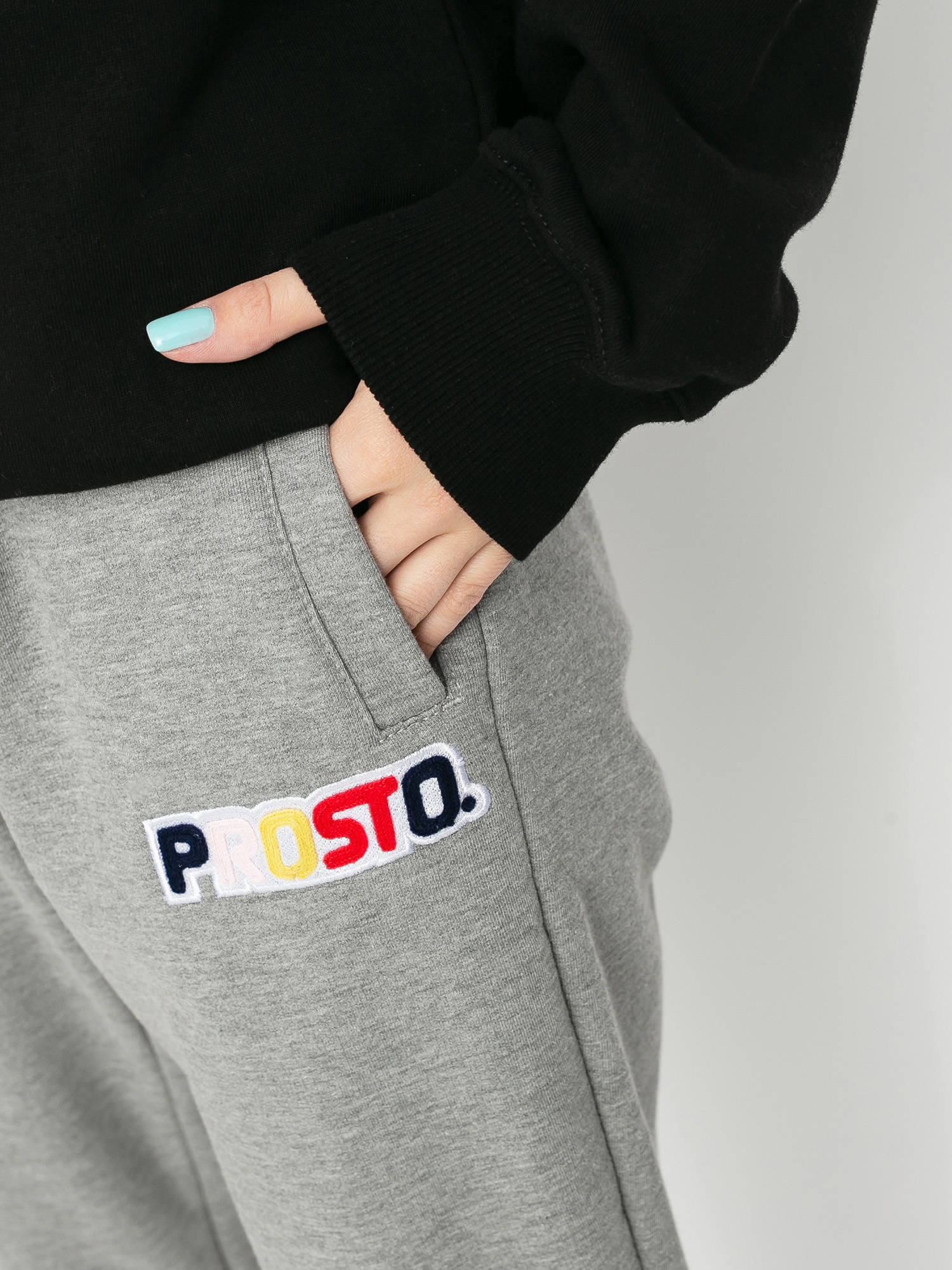 Spodnie Prosto Colorie Wmn (grey)