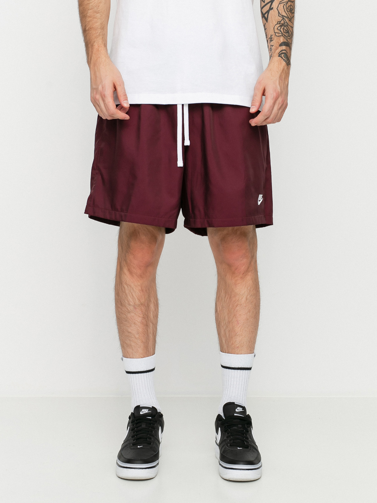 Szorty Nike Sportswear (night maroon/white)