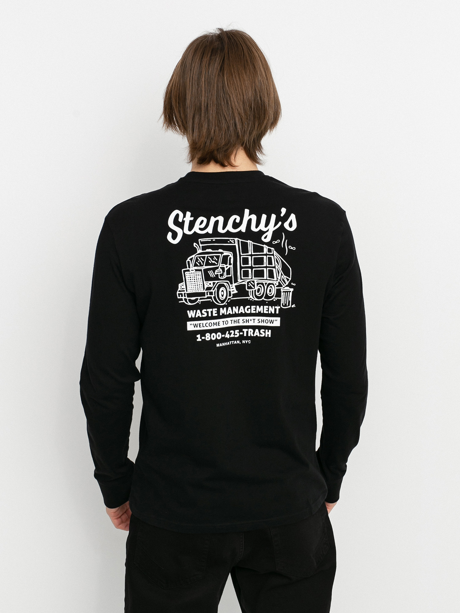 Longsleeve Element Stenchys (flint black)