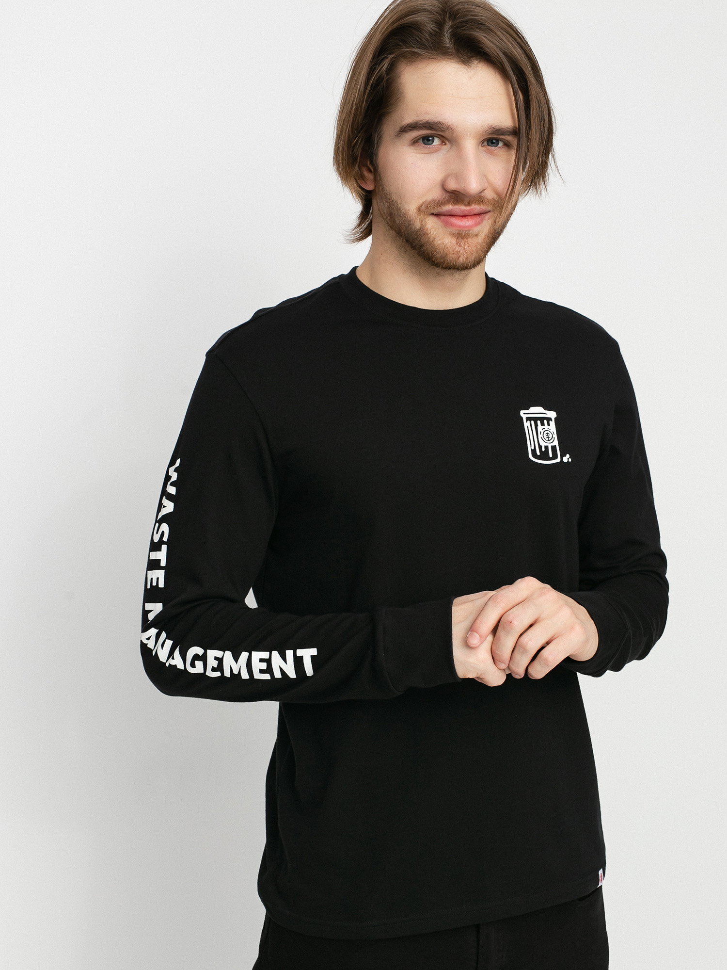 Longsleeve Element Stenchys (flint black)