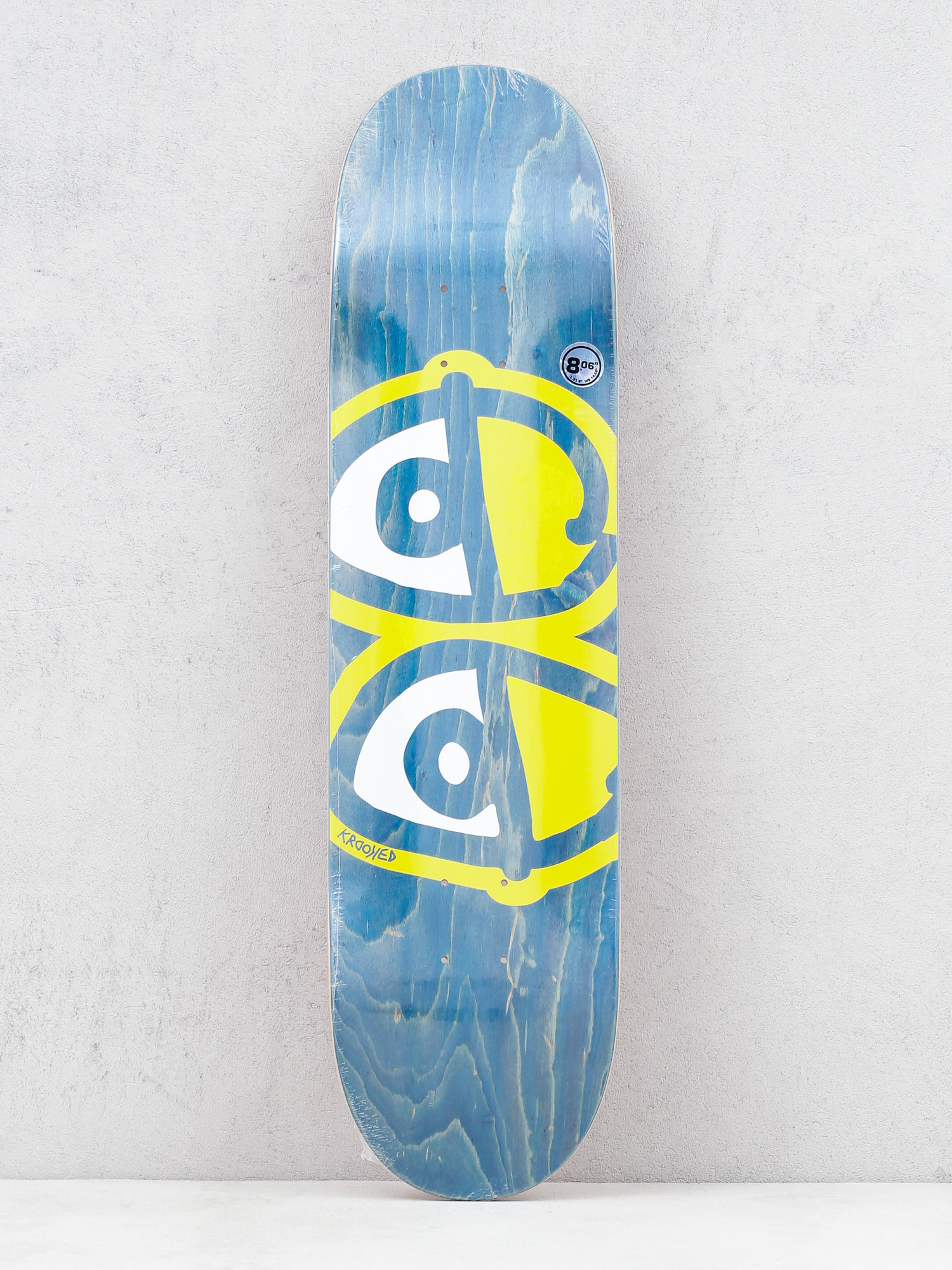 Deck Krooked Team Eyes (turquoise)