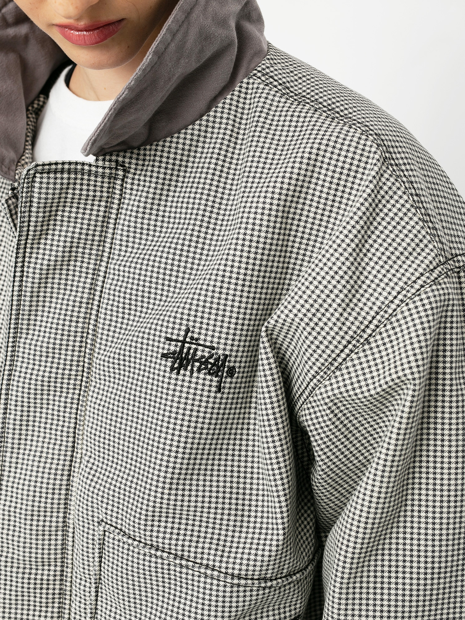 Kurtka Stussy Drizzler Plaid Bomber Wmn (multi)