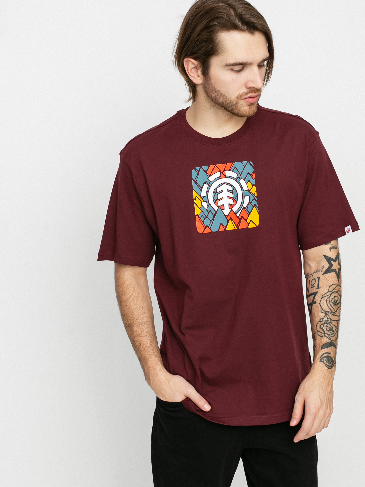 T-shirt Element Palette (vintage red)