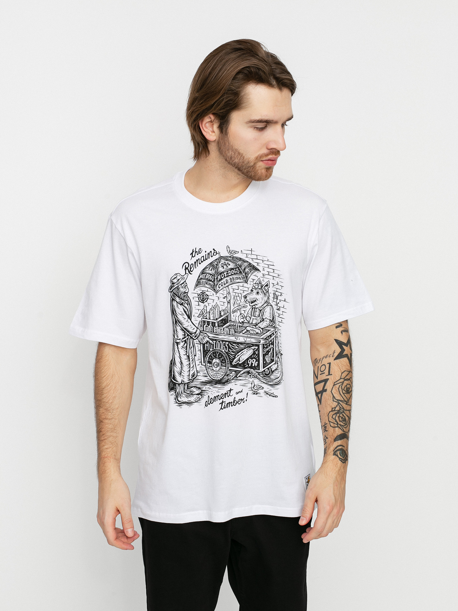 T-shirt Element Vendor (optic white)