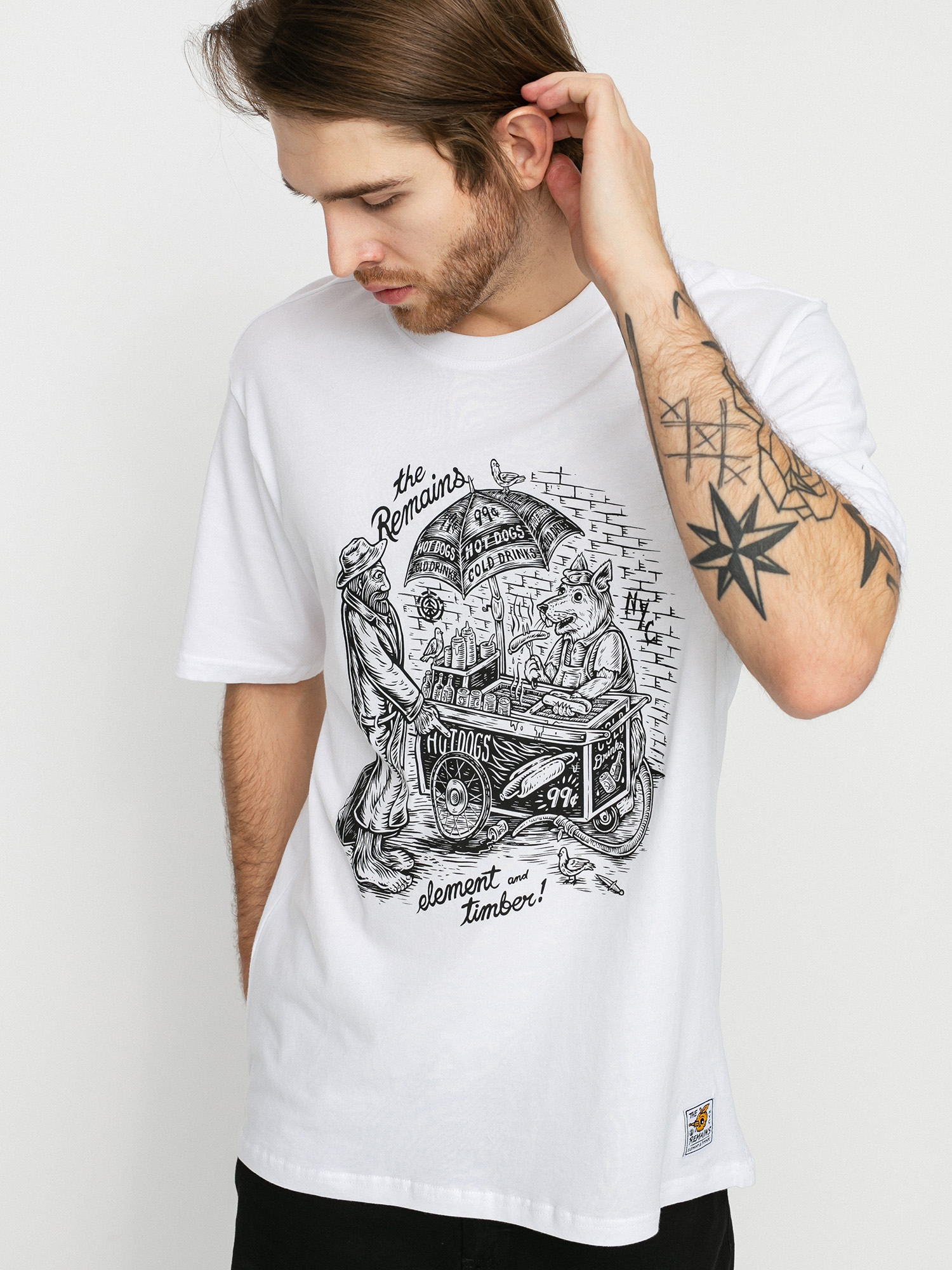 T-shirt Element Vendor (optic white)