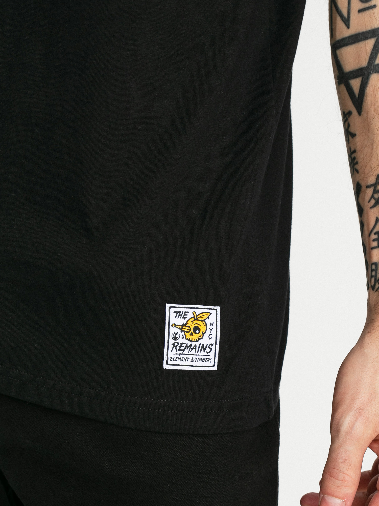 T-shirt Element News Man (flint black)
