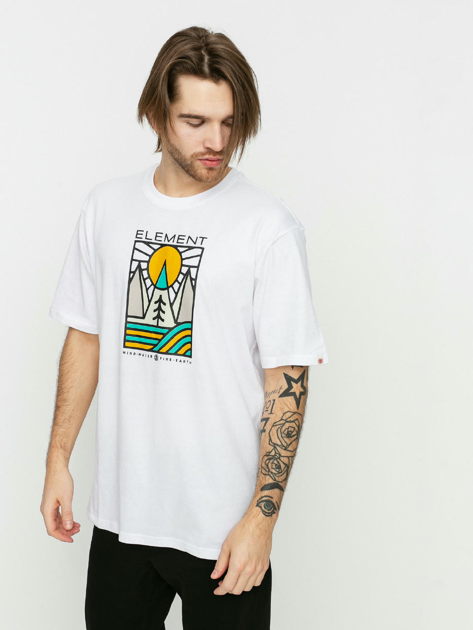 T-shirt Element Logel (optic white)