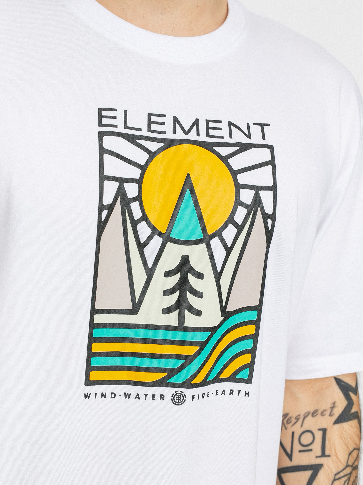 T-shirt Element Logel (optic white)