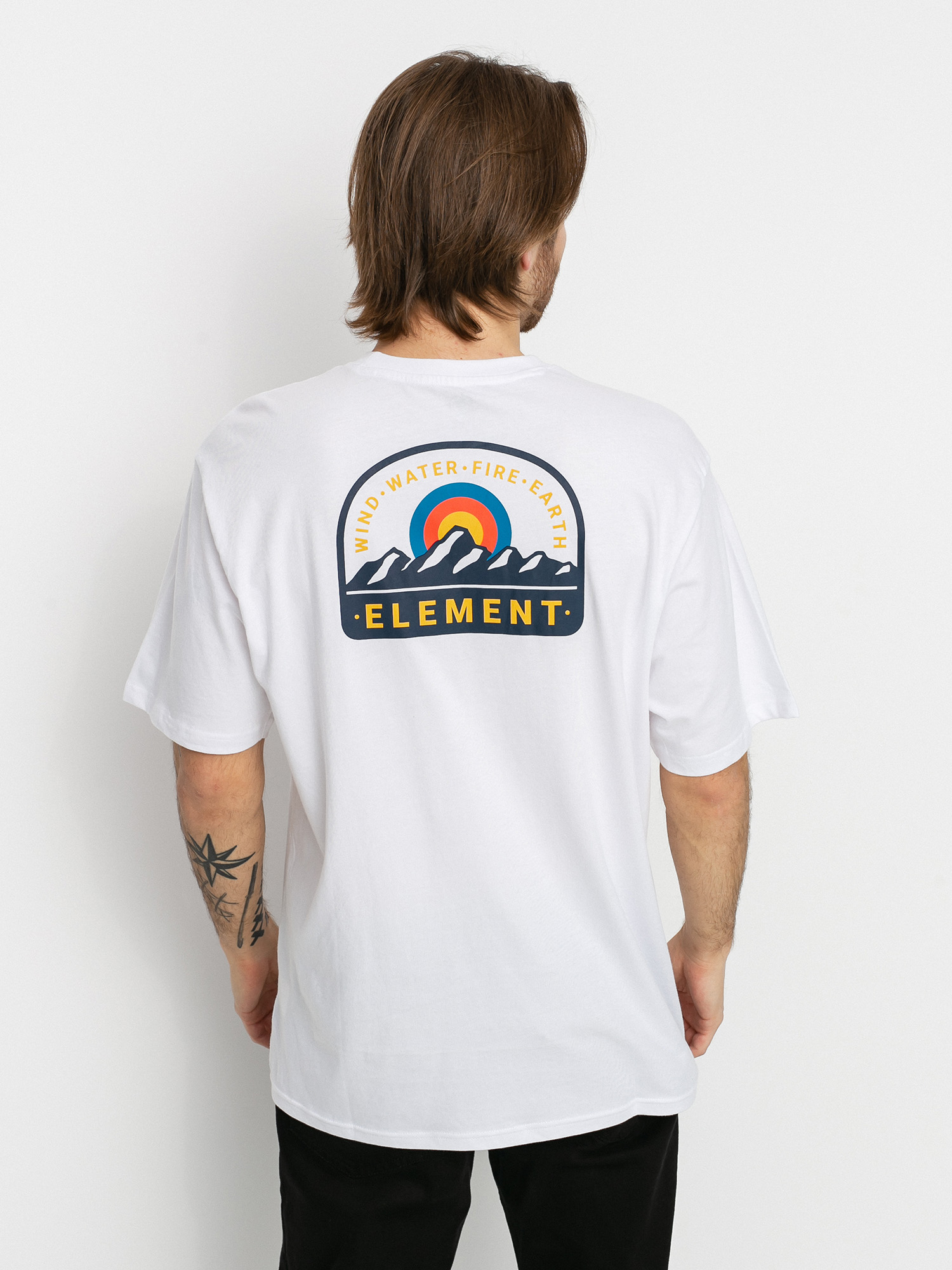 T-shirt Element Stahl (optic white)