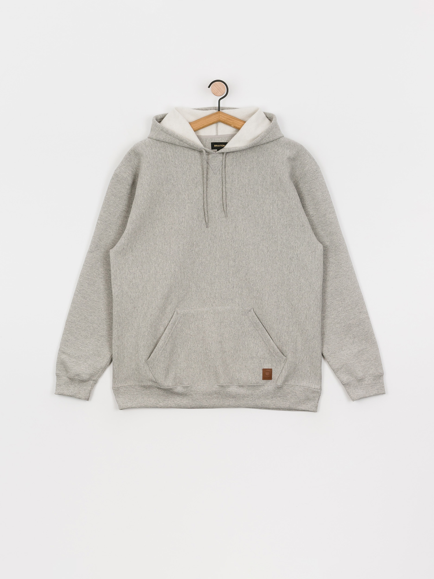 Bluza z kapturem Brixton Longman II Reserve HD (heather grey)