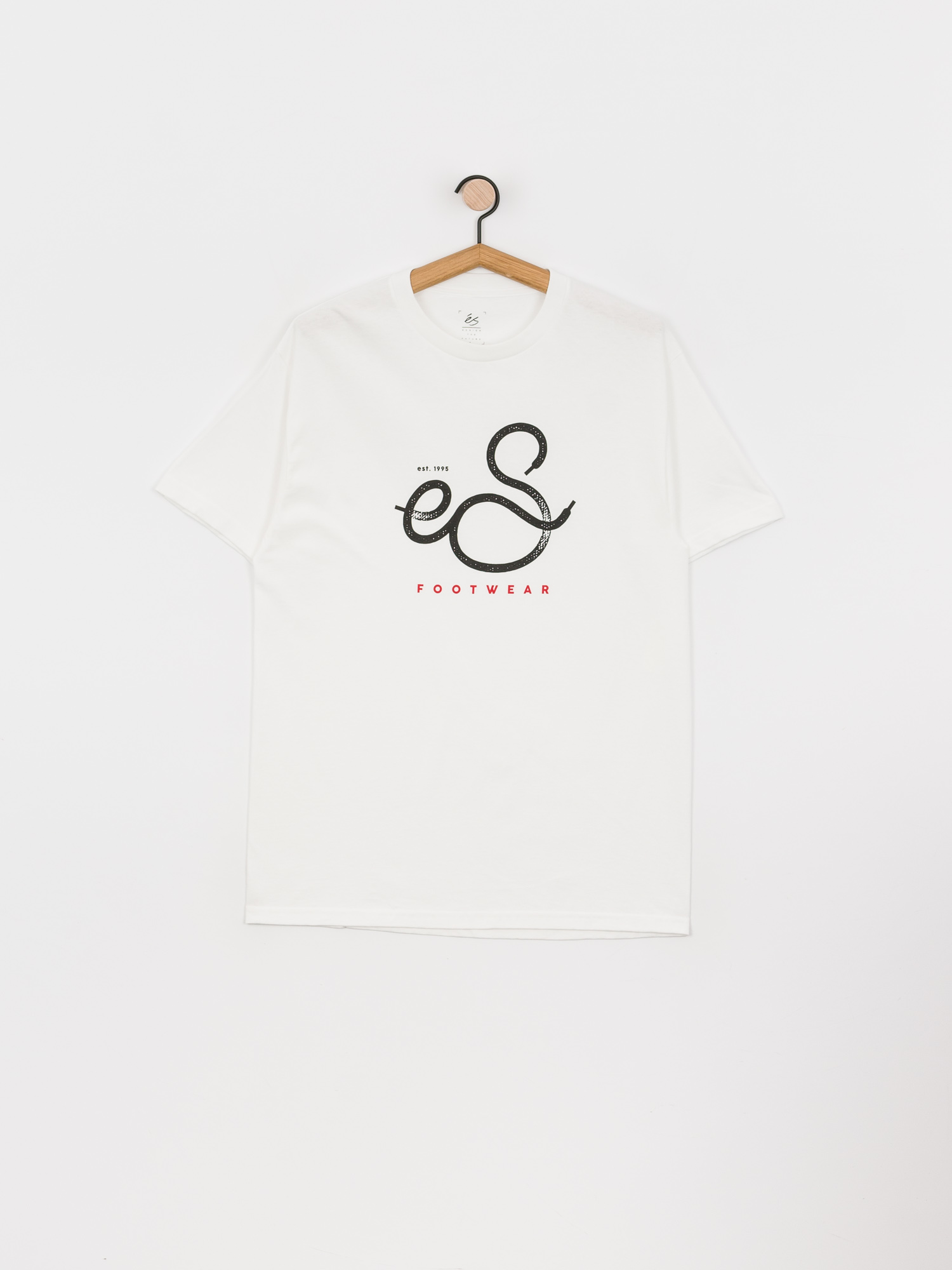 T-shirt eS Shoelace (white)