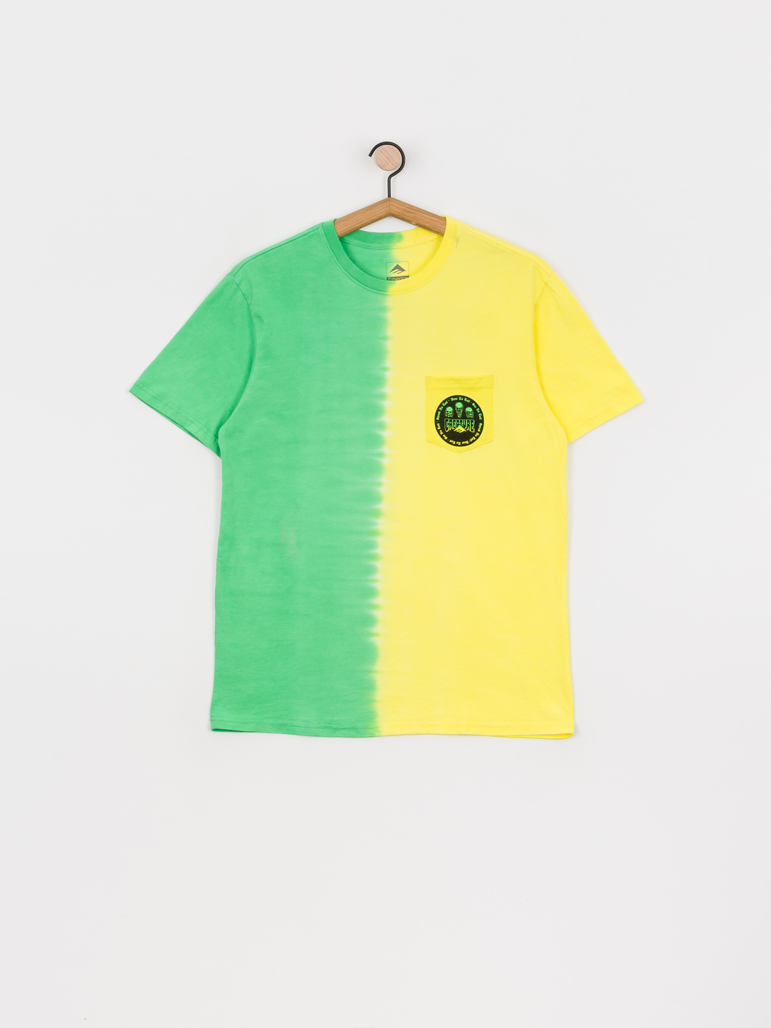 T-shirt Emerica Evil Pocket (green/black)