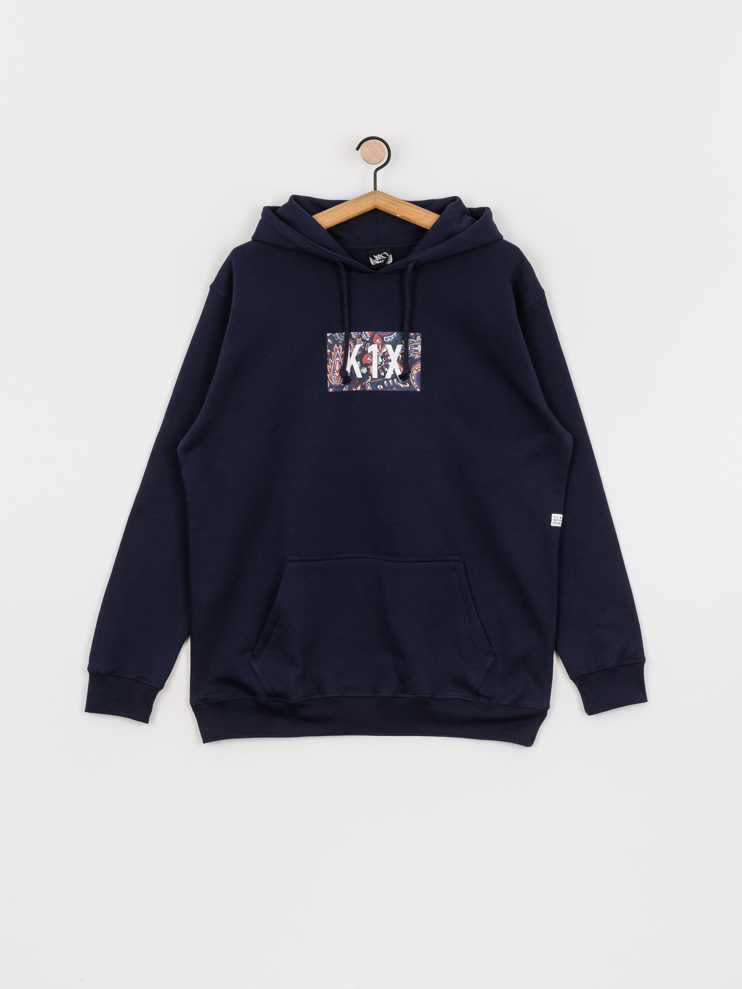 Bluza z kapturem K1x Paisley Bogo HD (peacoat)