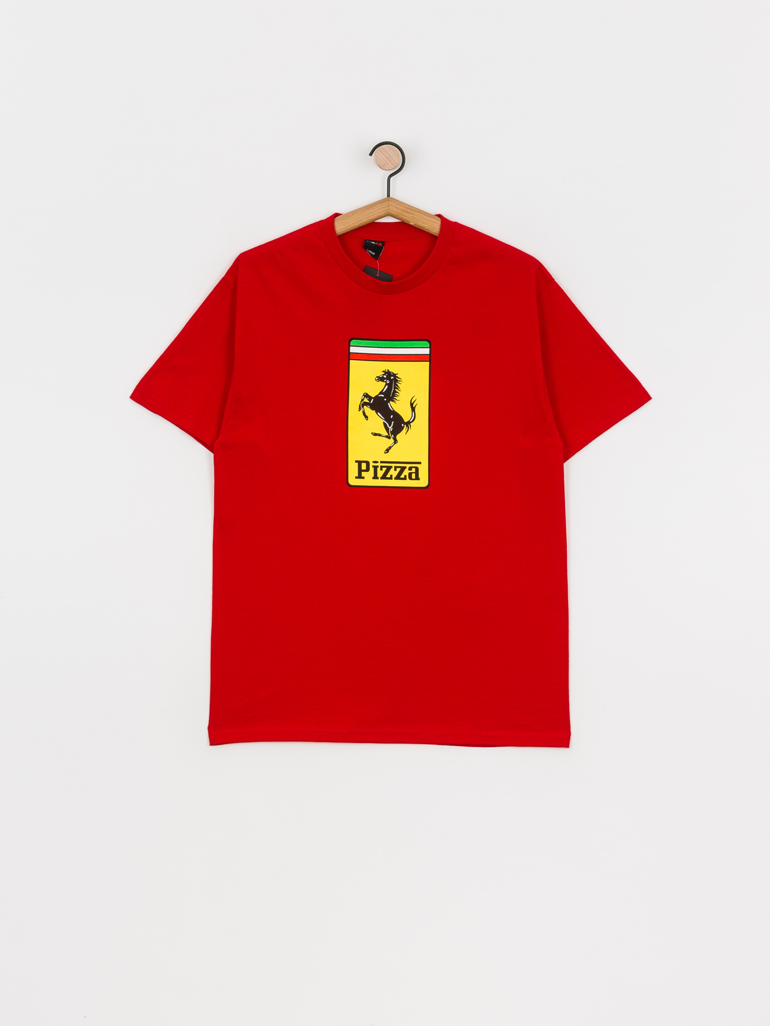 T-shirt Pizza Skateboards Rari (red)