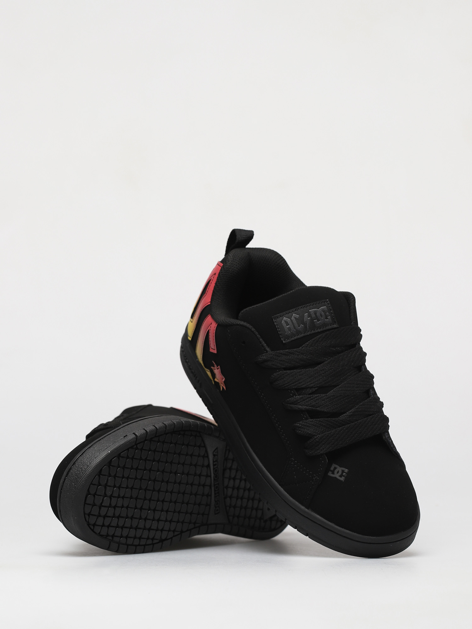 Buty DC X AC/DC Court Graffik (black gradient)