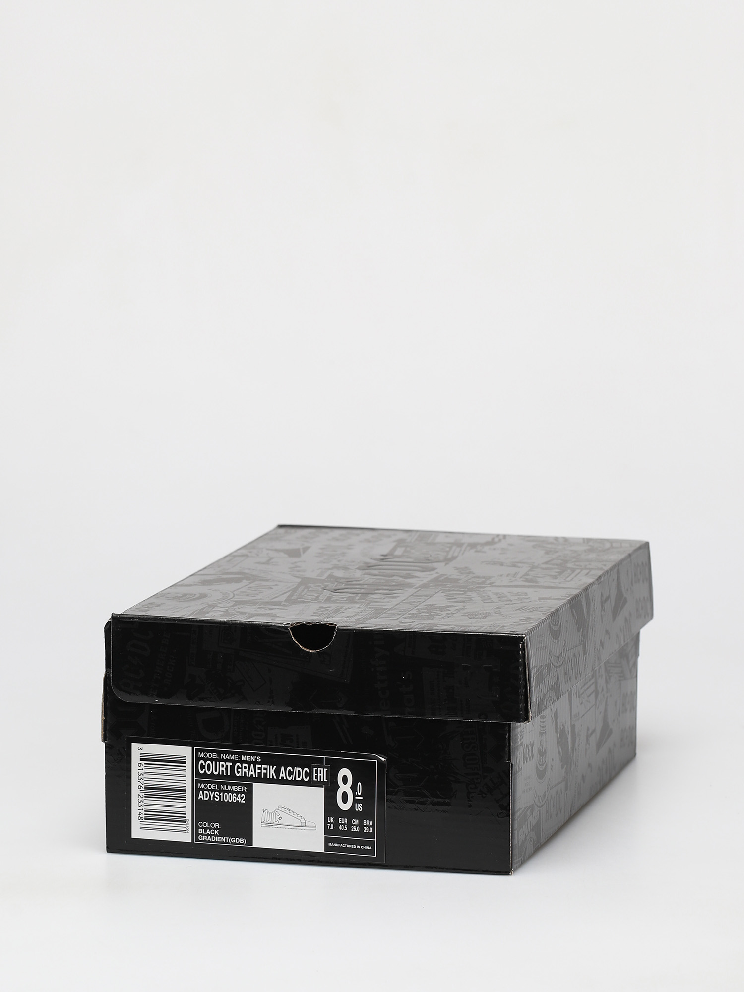 Buty DC X AC/DC Court Graffik (black gradient)