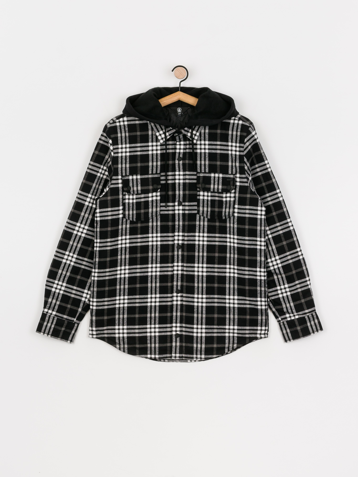 Męska Bluza aktywna Volcom Field Ins Flannel (black)