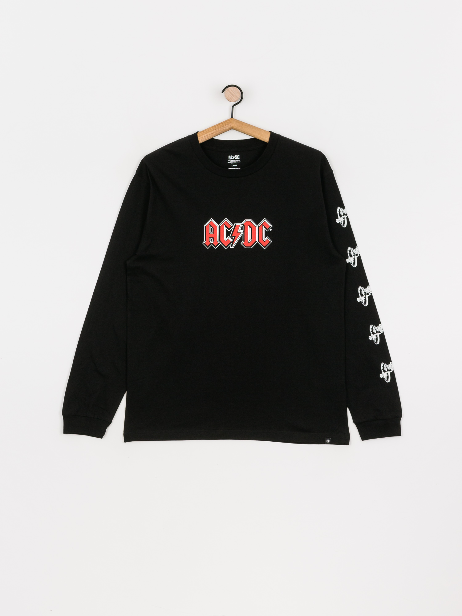 Longsleeve DC X AC/DC About To Rock (black)