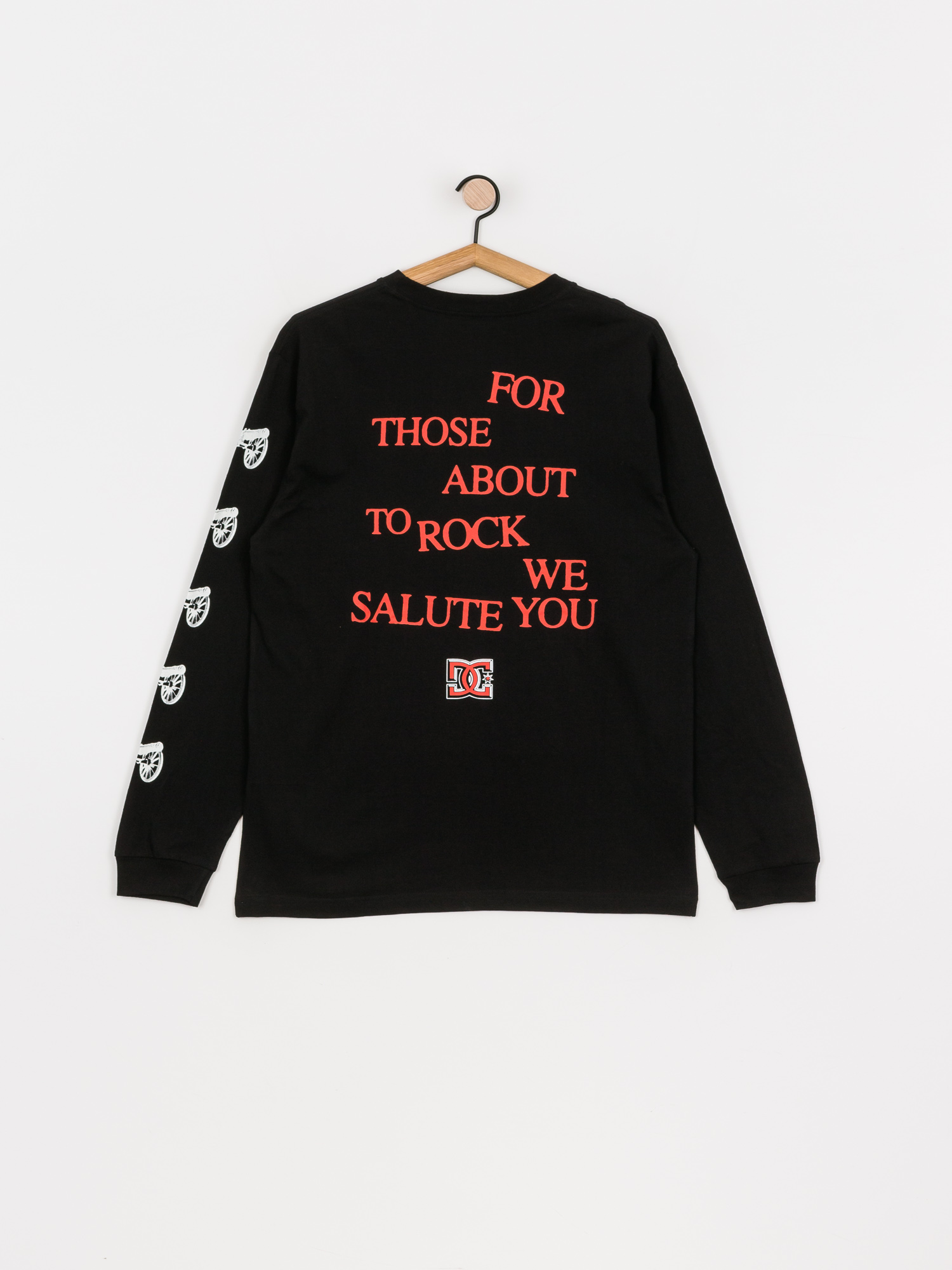 Longsleeve DC X AC/DC About To Rock (black)
