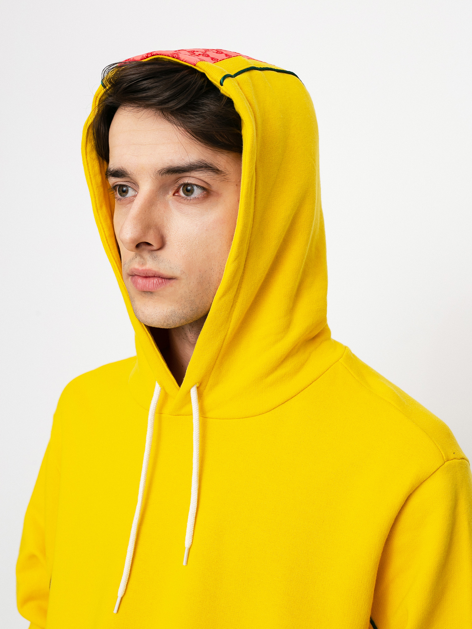Bluza z kapturem Diamond Supply Co. Checkered Cross HD (yellow)