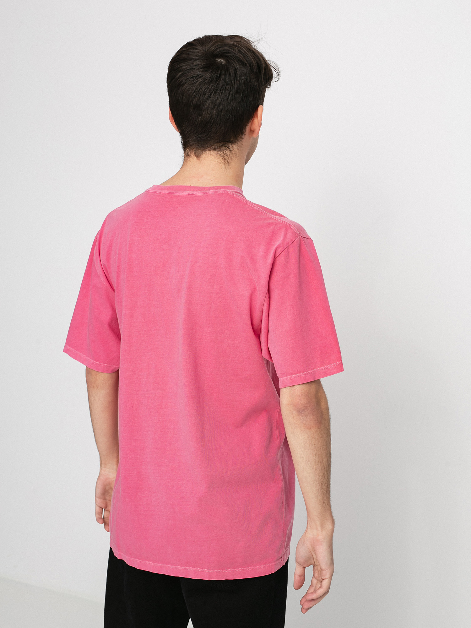 T-shirt Diamond Supply Co. Og Script Overdyed Puff Print (pink)