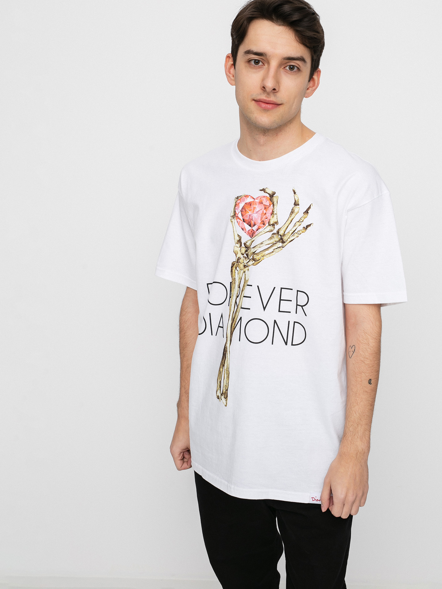 T-shirt Diamond Supply Co. Heart Of Tee (white)