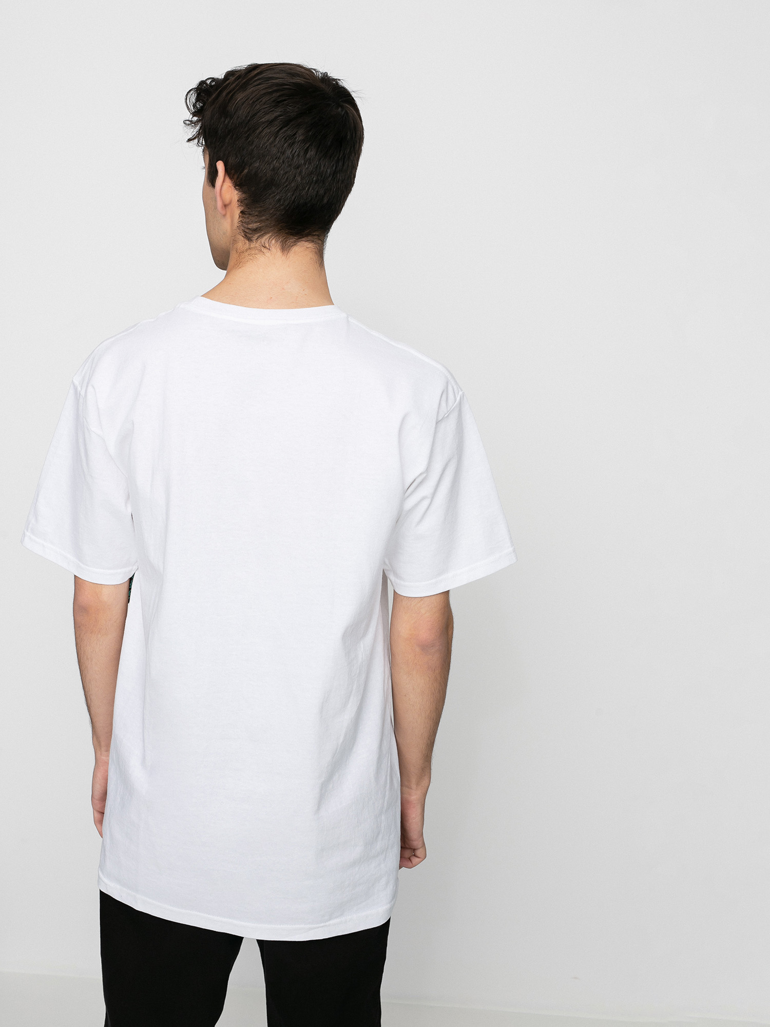 T-shirt Diamond Supply Co. Red Rose (white)