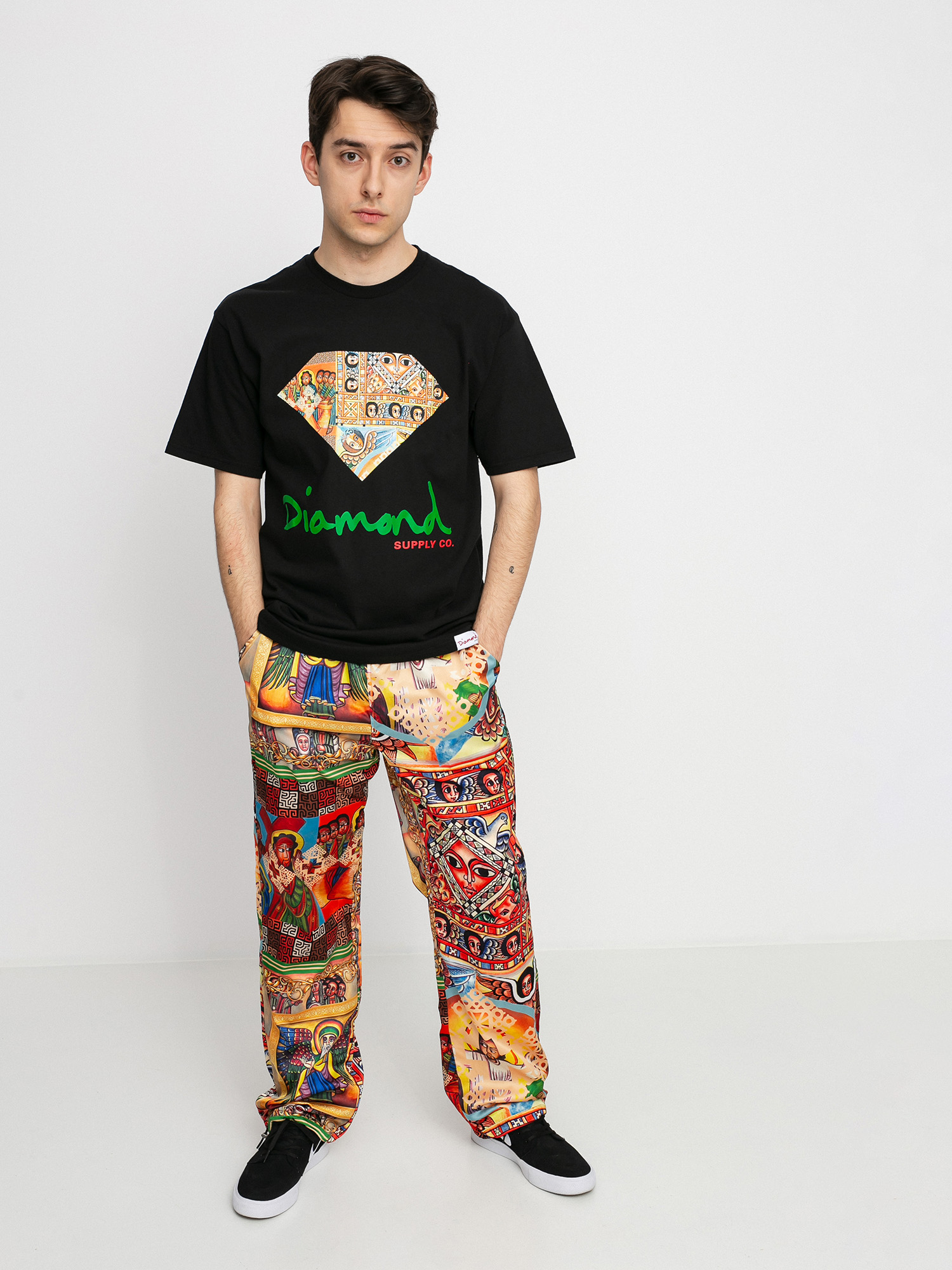 T-shirt Diamond Supply Co. Ethiopian Diamond (black)
