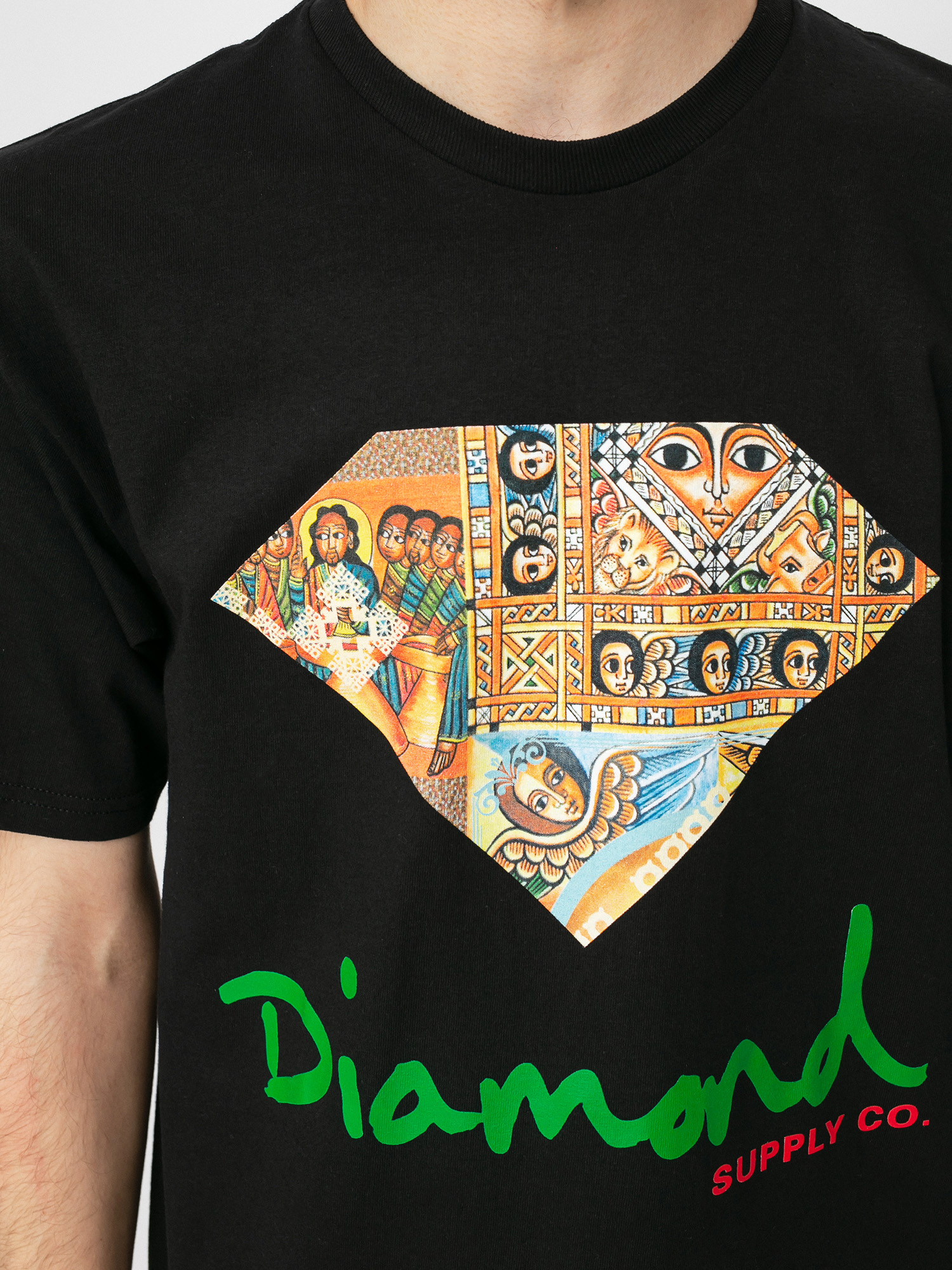 T-shirt Diamond Supply Co. Ethiopian Diamond (black)