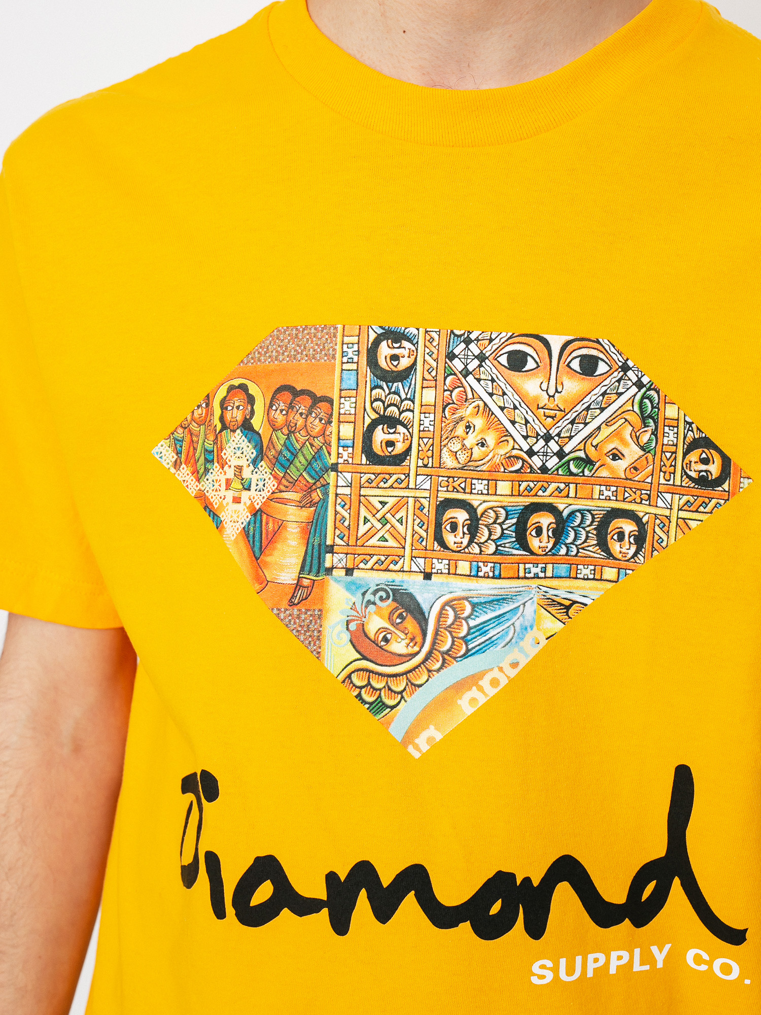 T-shirt Diamond Supply Co. Ethiopian Diamond (gold)