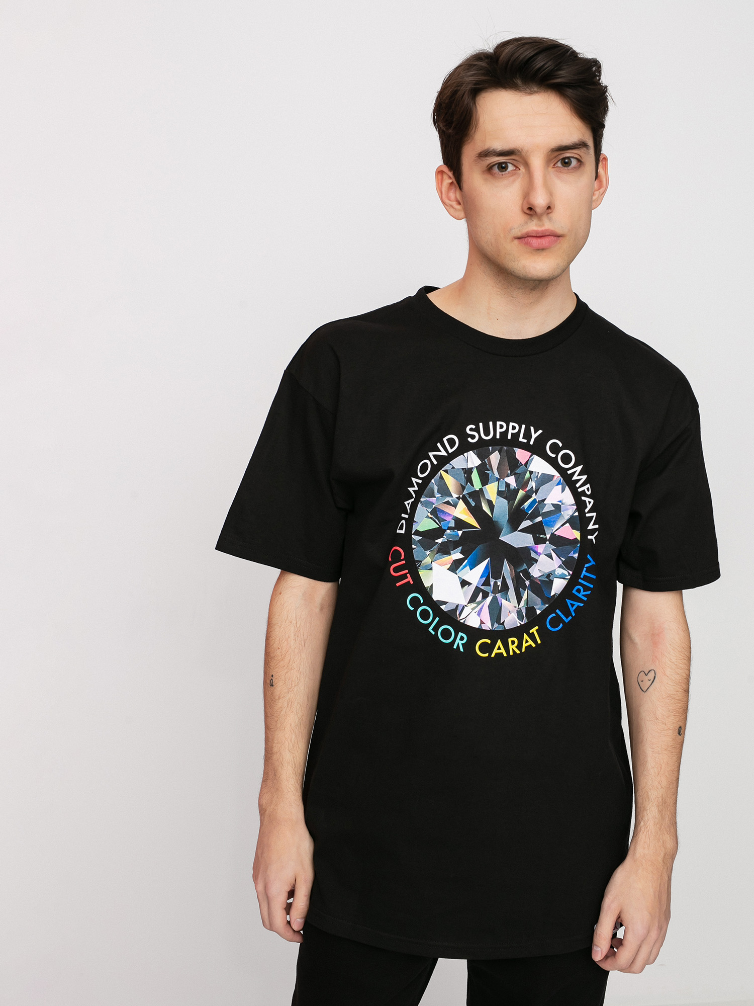 T-shirt Diamond Supply Co. Clarity (black)