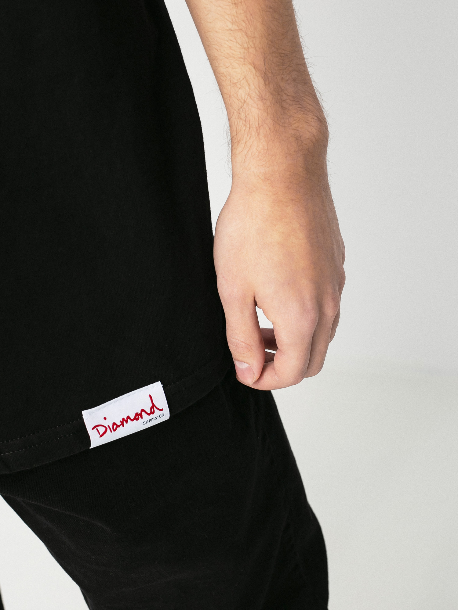 T-shirt Diamond Supply Co. Color Ply Box Logo (black)