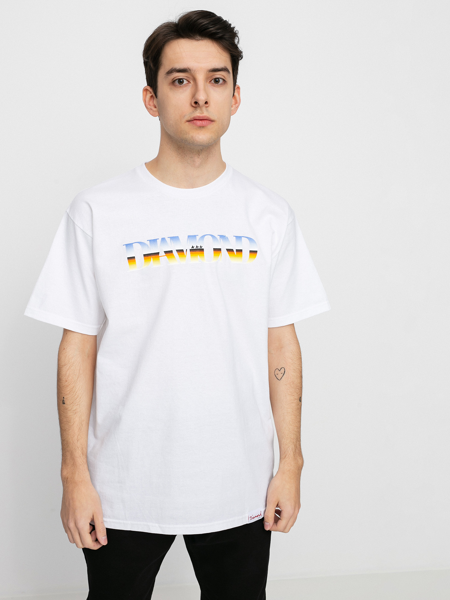 T-shirt Diamond Supply Co. Passage (sand)
