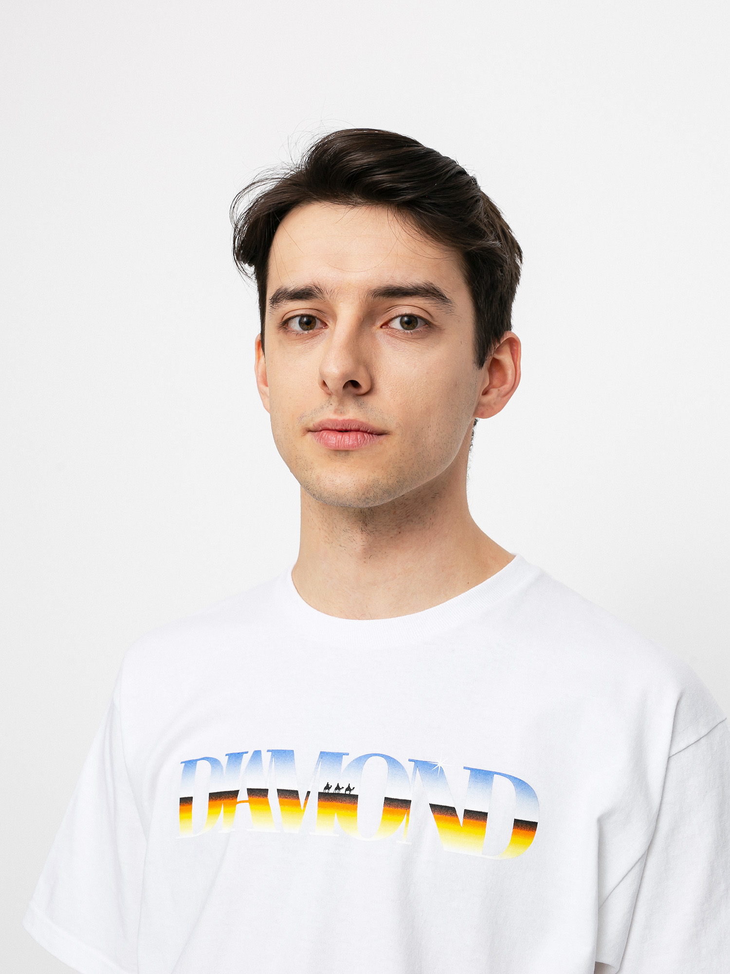 T-shirt Diamond Supply Co. Passage (sand)