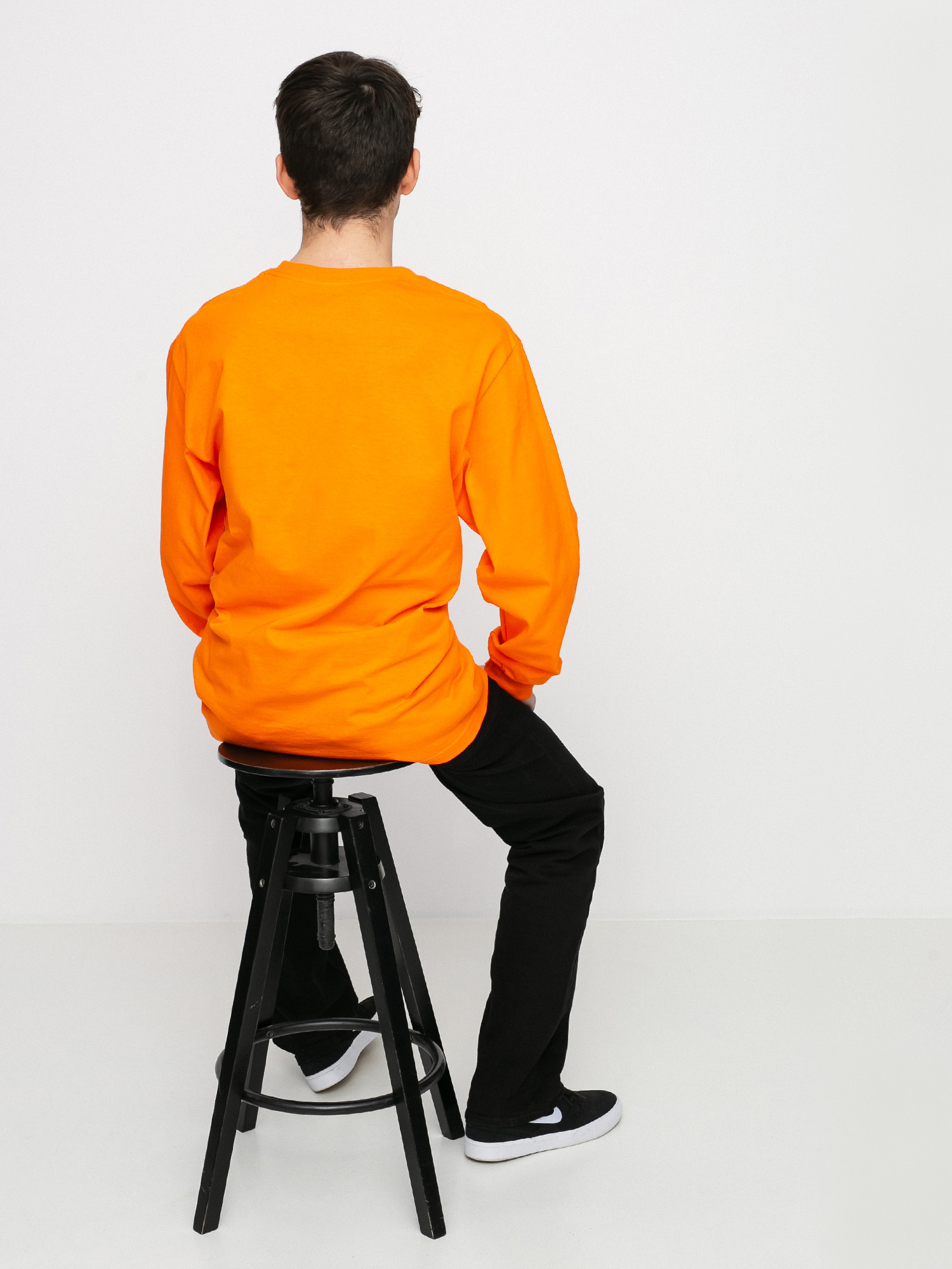 Longsleeve Diamond Supply Co. Color Ply Box (orange)