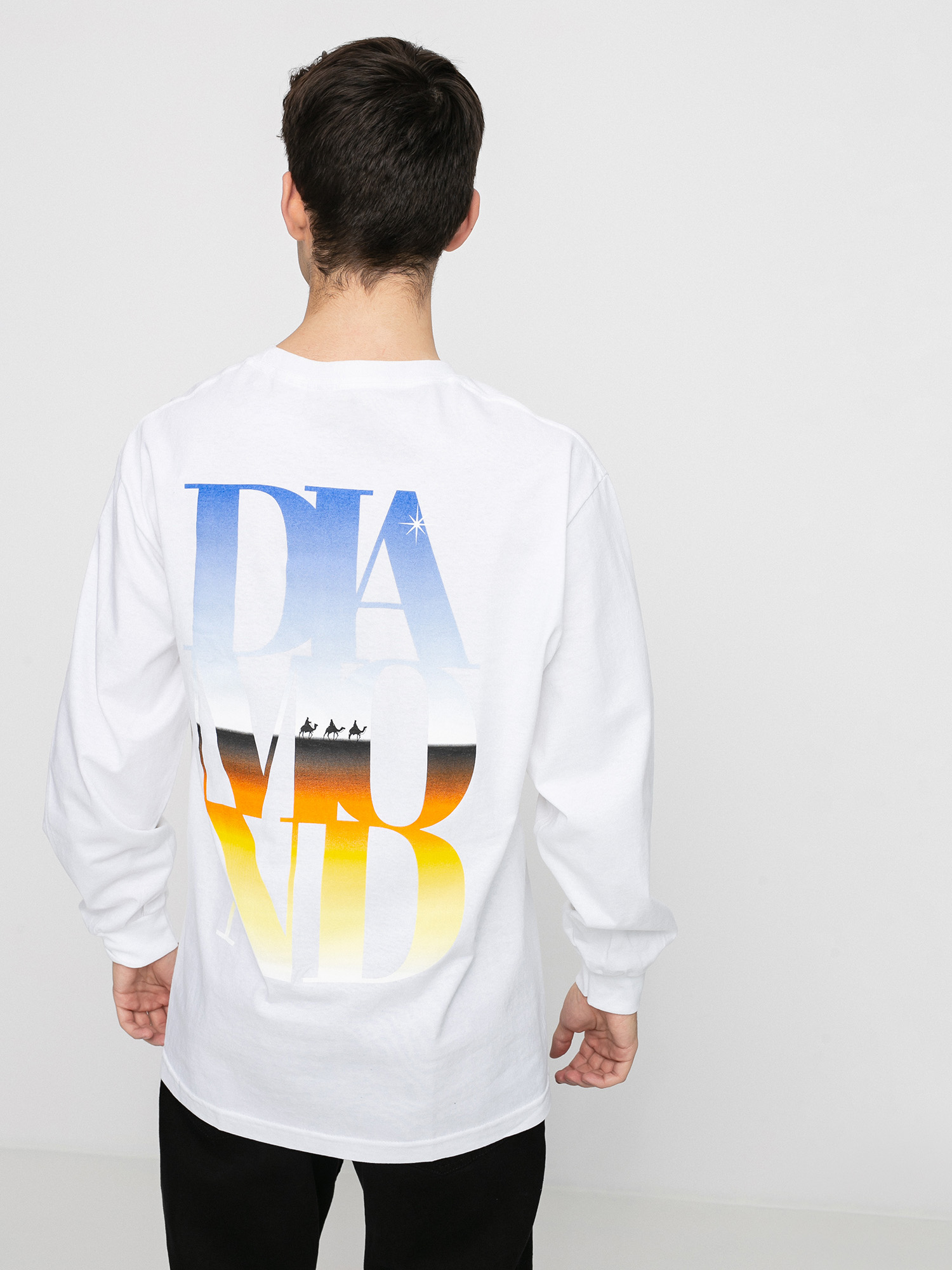 Longsleeve Diamond Supply Co. Passage (white)