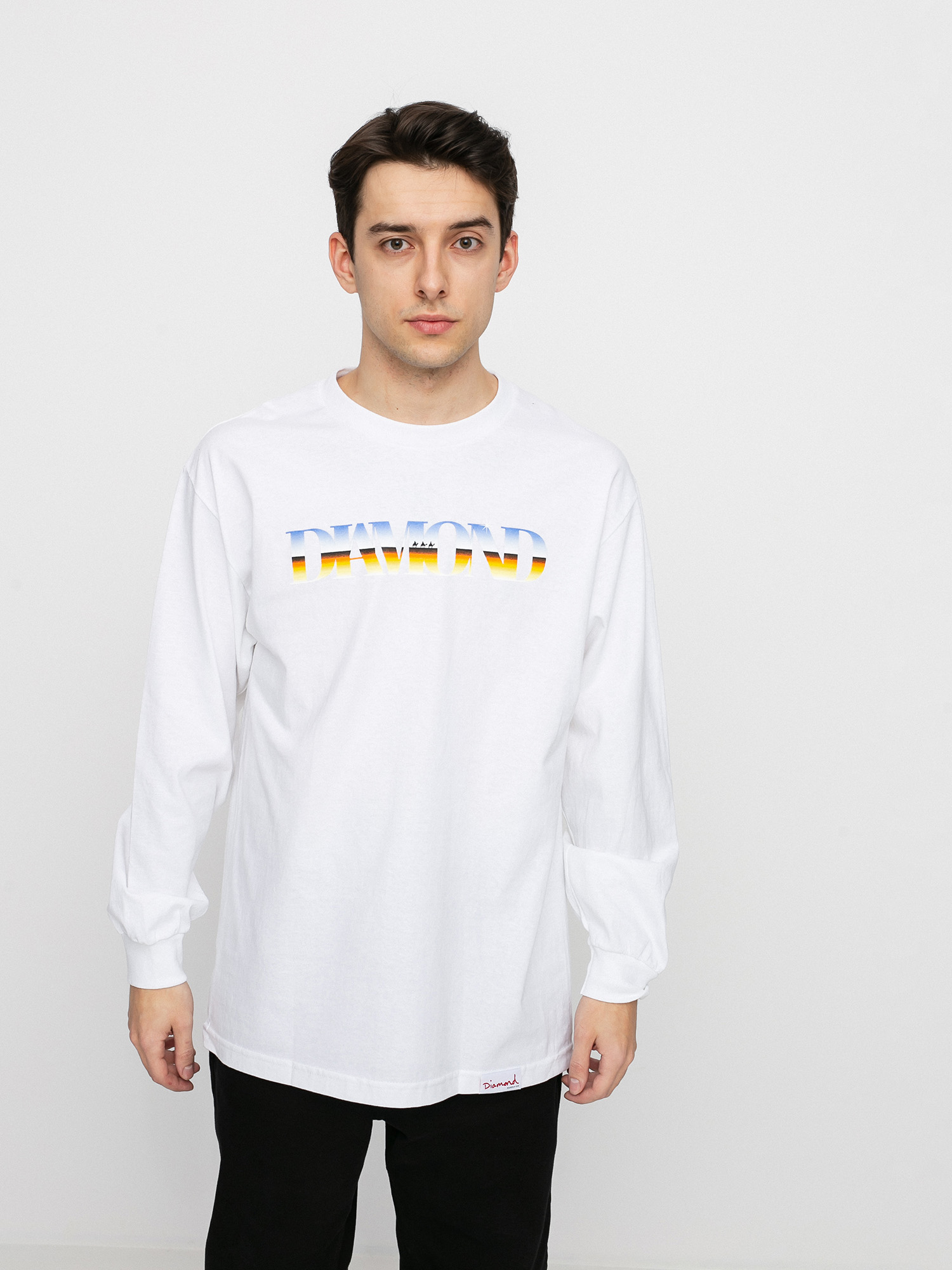 Longsleeve Diamond Supply Co. Passage (white)