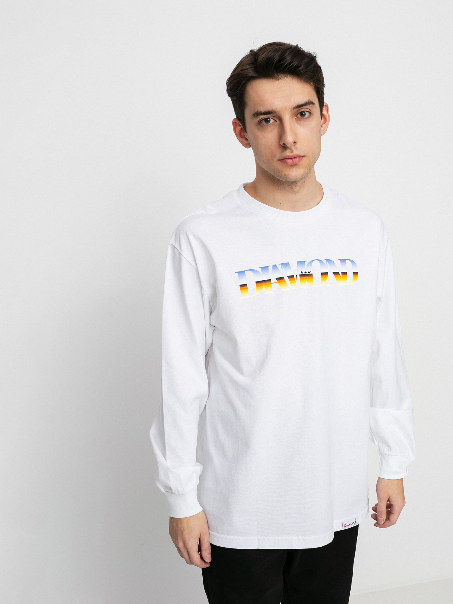 Longsleeve Diamond Supply Co. Passage (white)