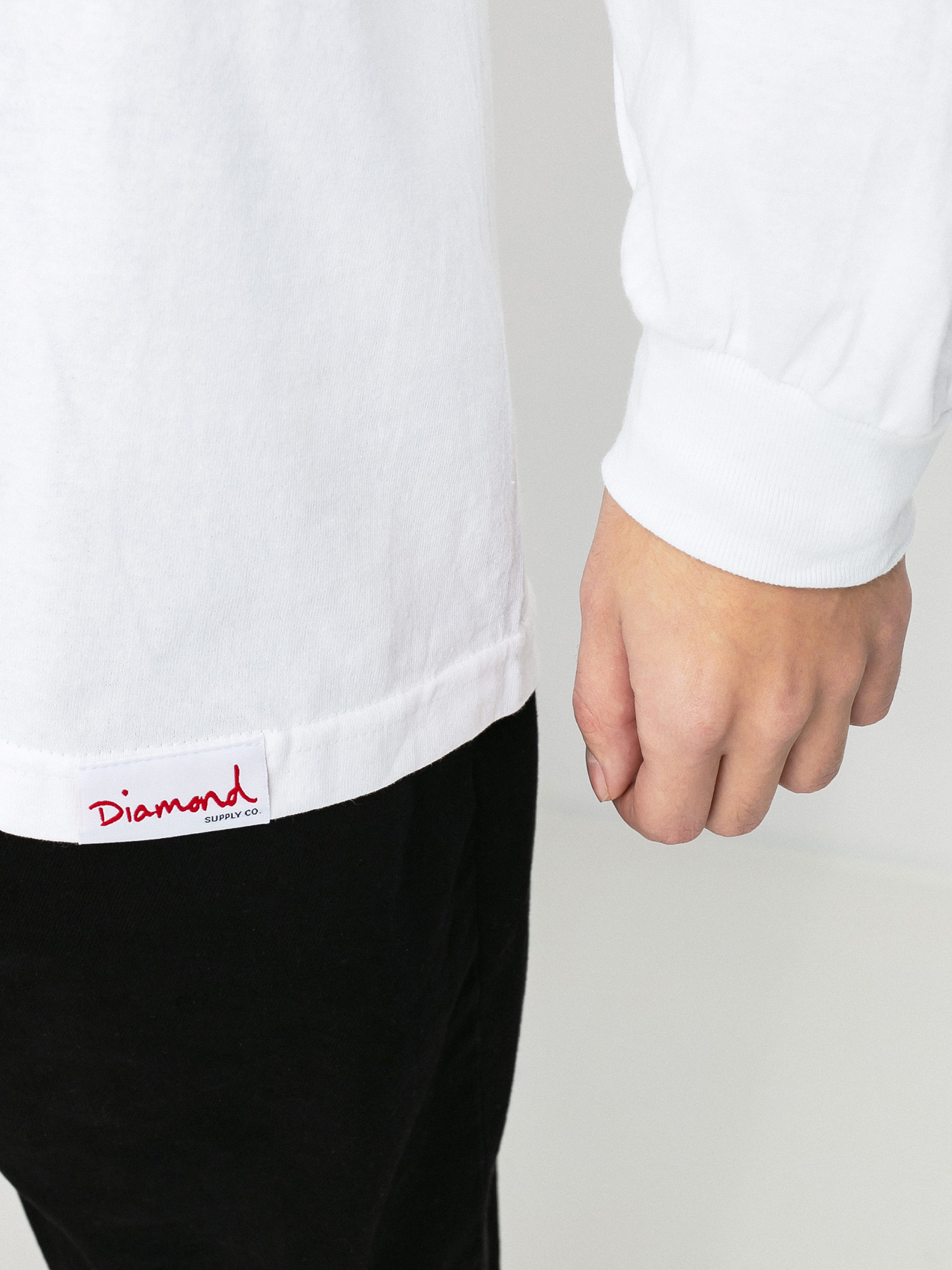 Longsleeve Diamond Supply Co. Passage (white)