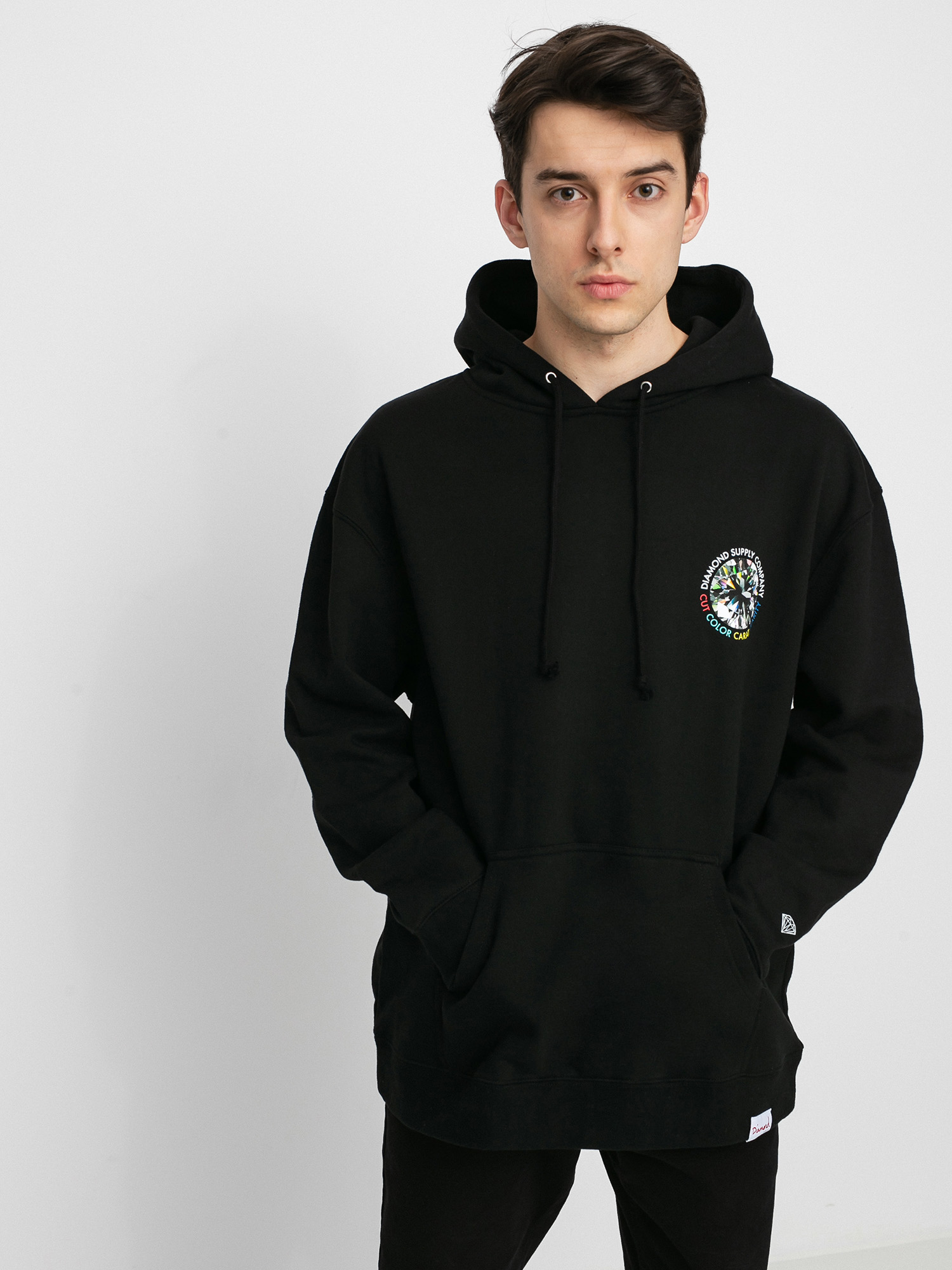 Bluza z kapturem Diamond Supply Co. Clarity HD (black)
