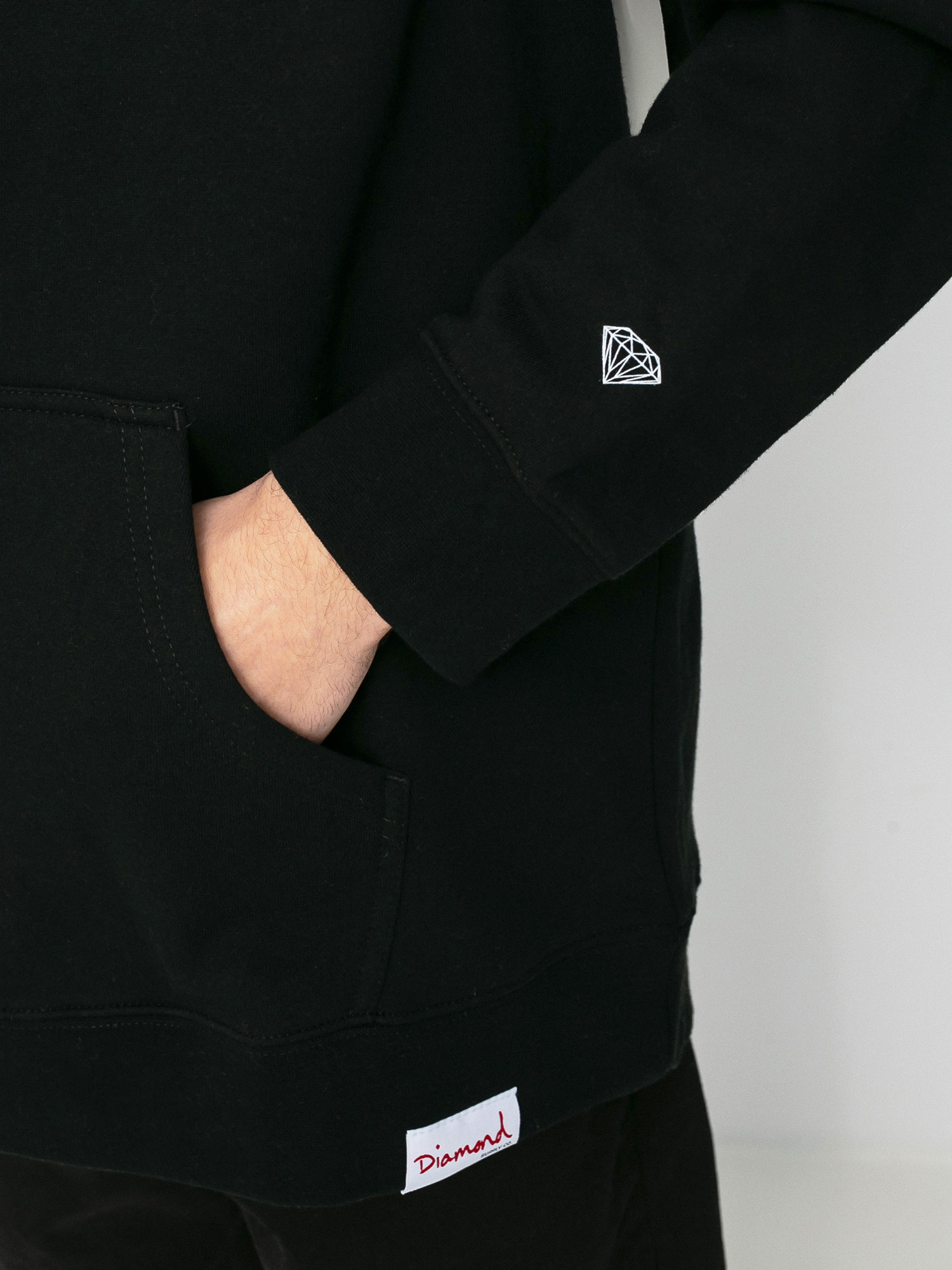 Bluza z kapturem Diamond Supply Co. Clarity HD (black)