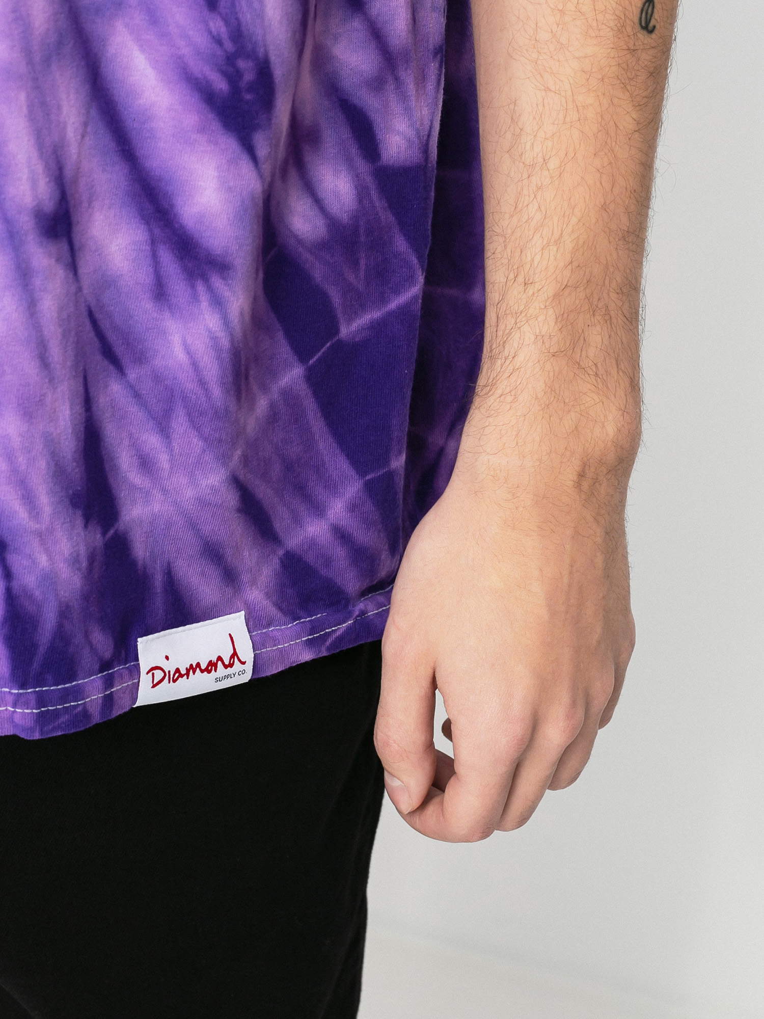 T-shirt Diamond Supply Co. Heart Of Tee Spider (purple)