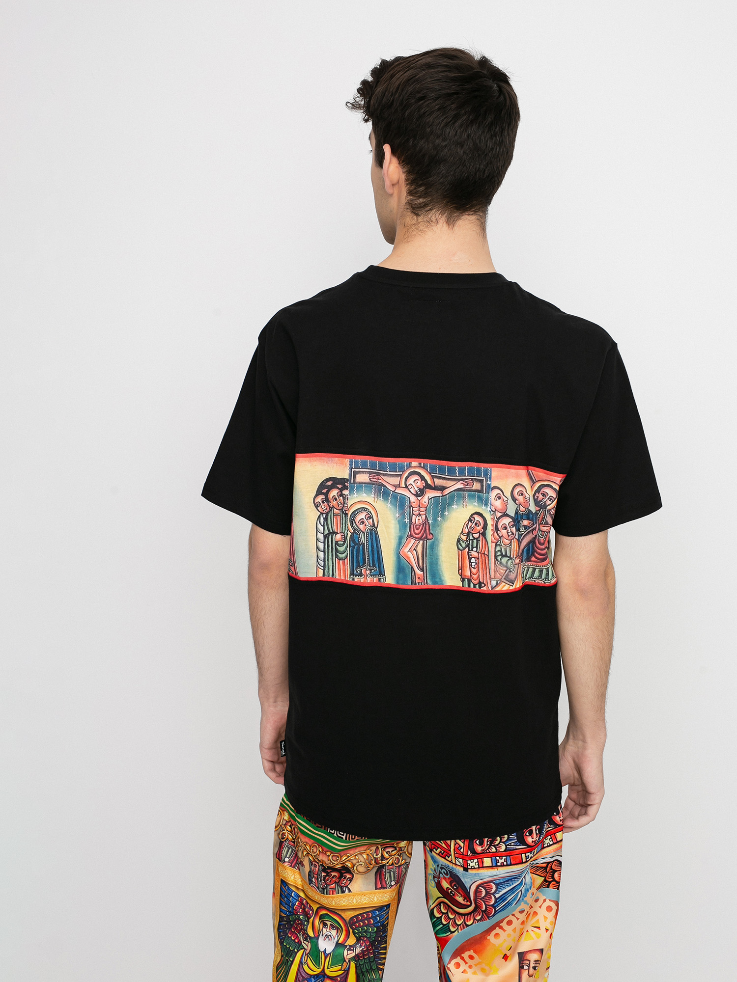 T-shirt Diamond Supply Co. Icons Panel (black)
