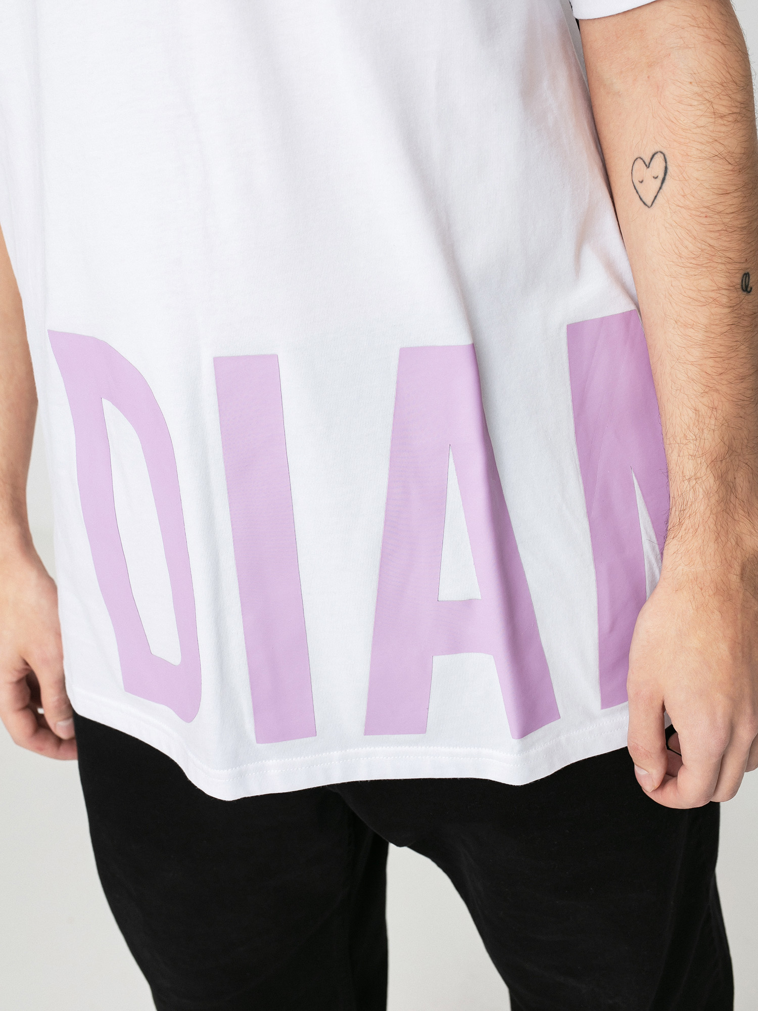 T-shirt Diamond Supply Co. Emerald Pocket (white)